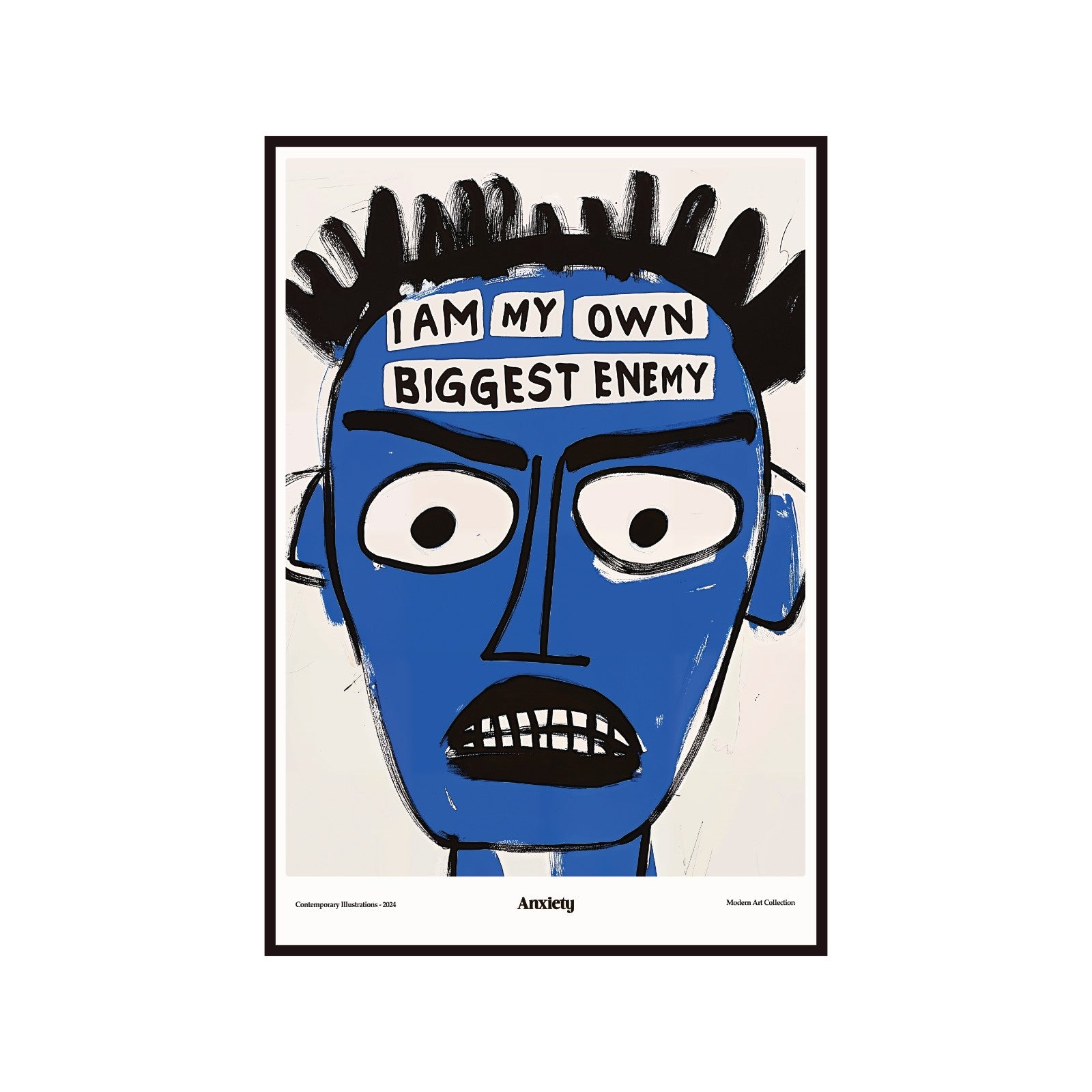 I AM MY OWN BIGGEST ENEMY