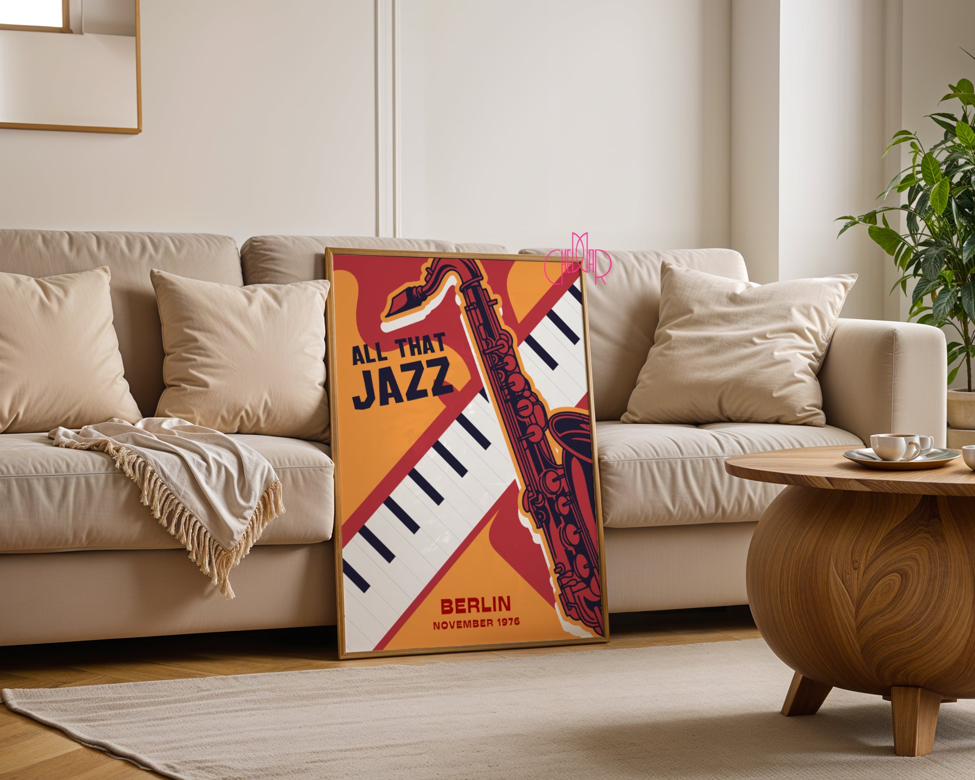 Plakat muzyczny z serii All That Jazz, Berlin 1976