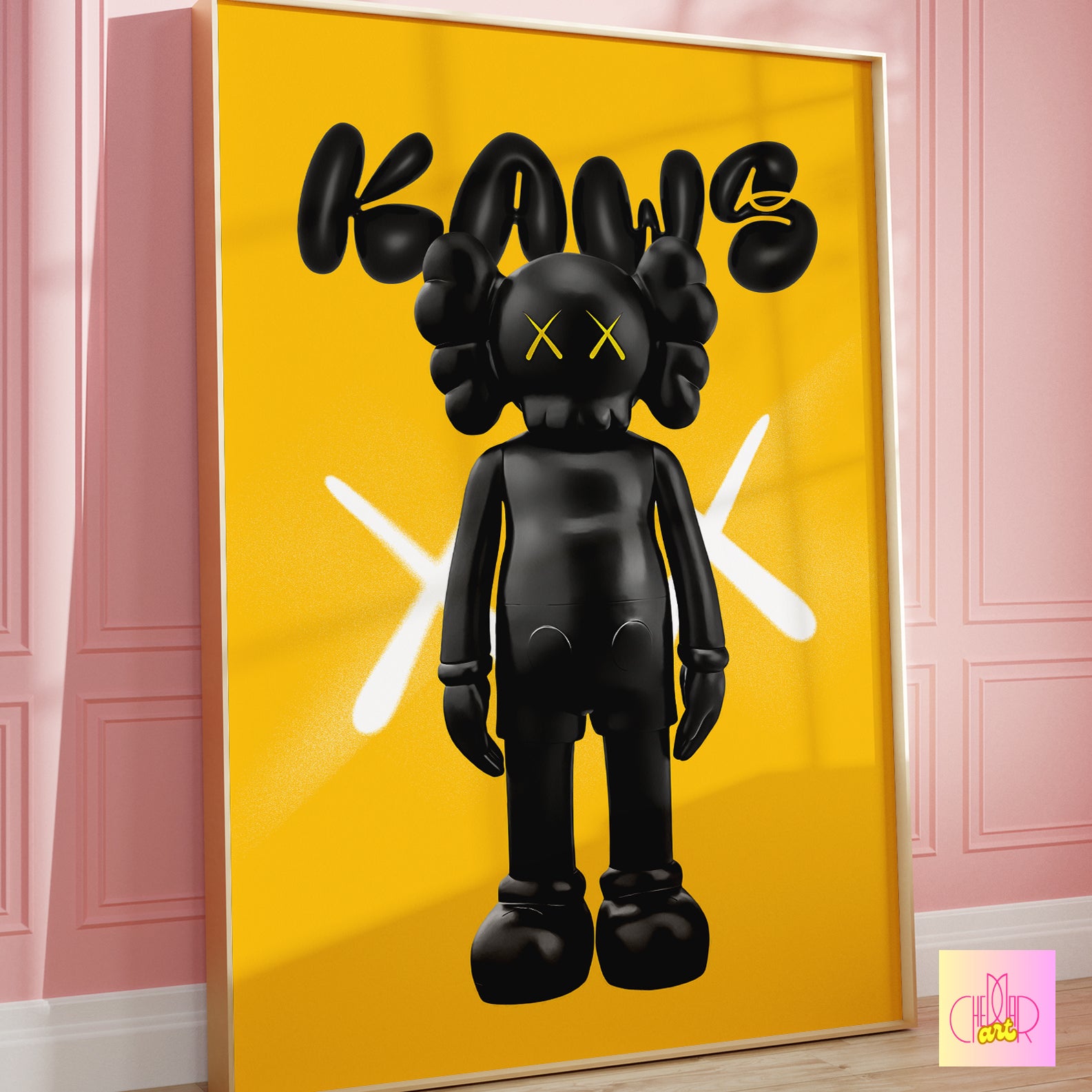 KAWS – Neon Yellow: Ikona Współczesnego Pop Artu