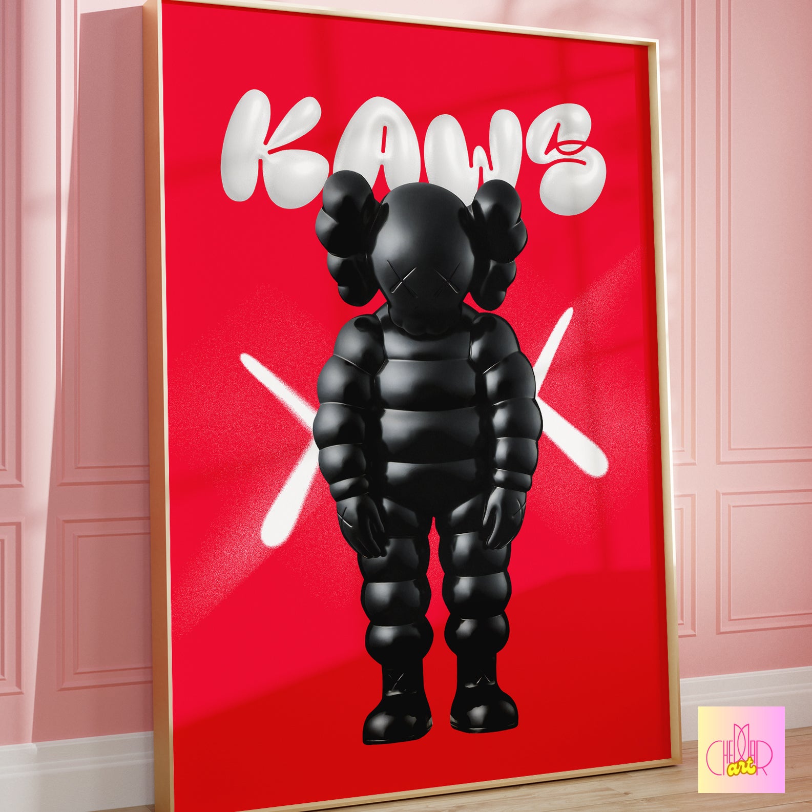 KAWS – What Party Red: Siła Czerwieni