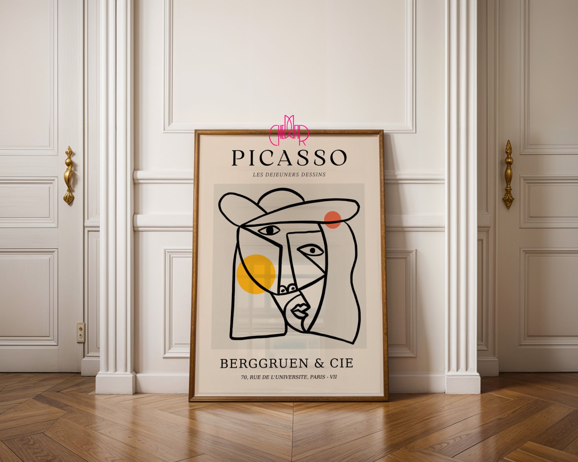 Pablo Picasso – Berggruen & Cie Abstract Cubist Face