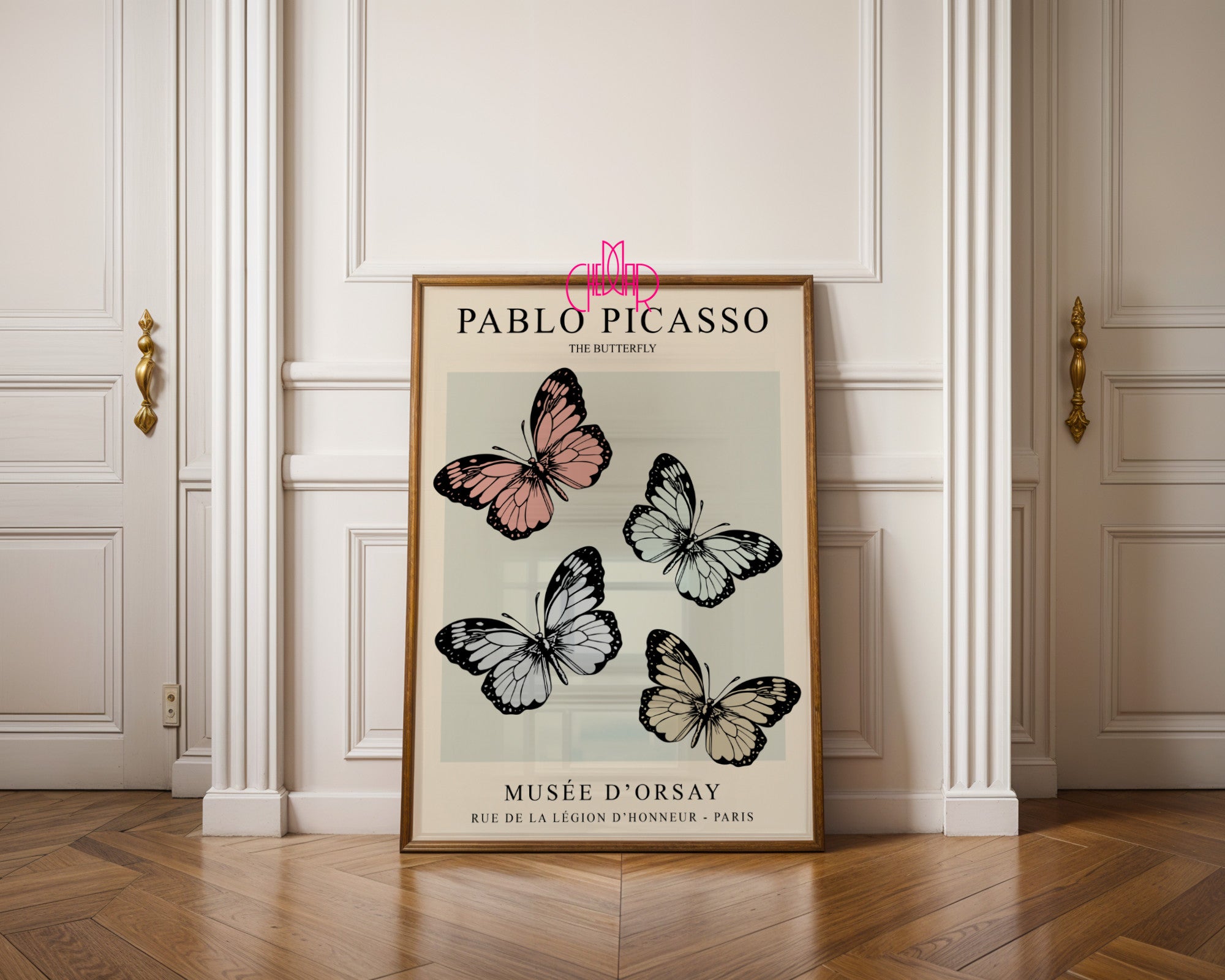 Pablo Picasso – The Butterfly Musée d’Orsay Exhibition Poster