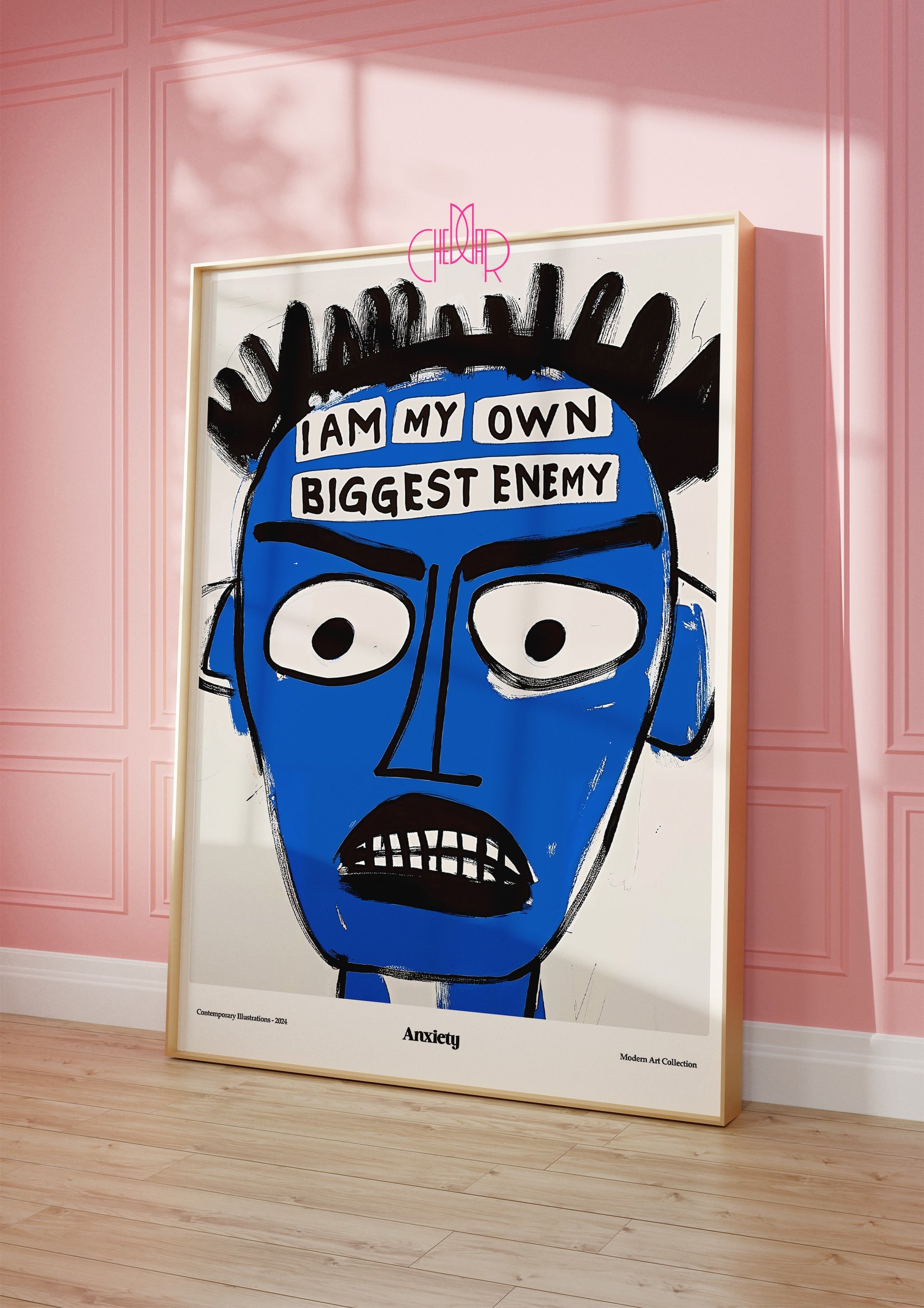 I AM MY OWN BIGGEST ENEMY