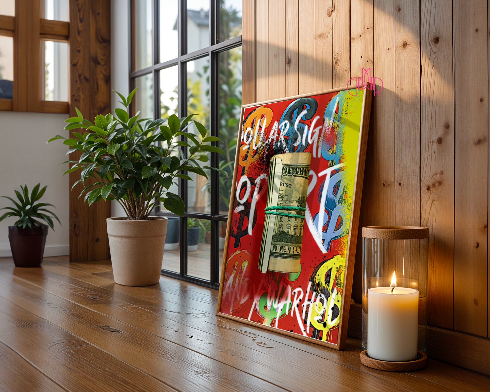 Andy Warhol – Dollar Sign Pop Art