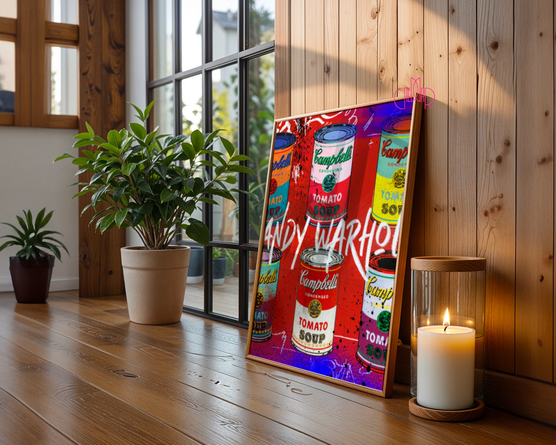 Warhol – Campbell’s Soup (Street Art Remix)