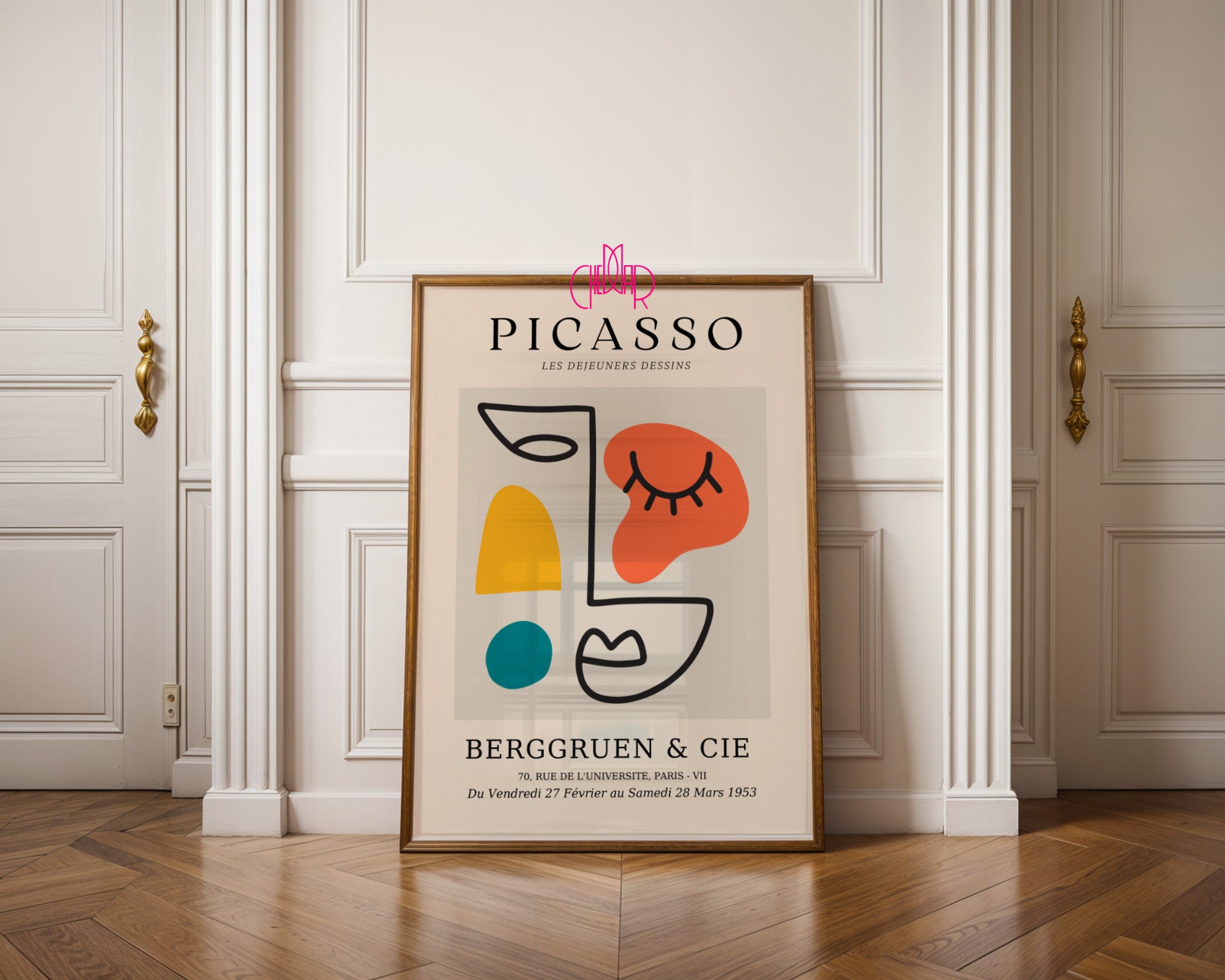 Pablo Picasso – Berggruen & Cie Geometric Muse Sketch