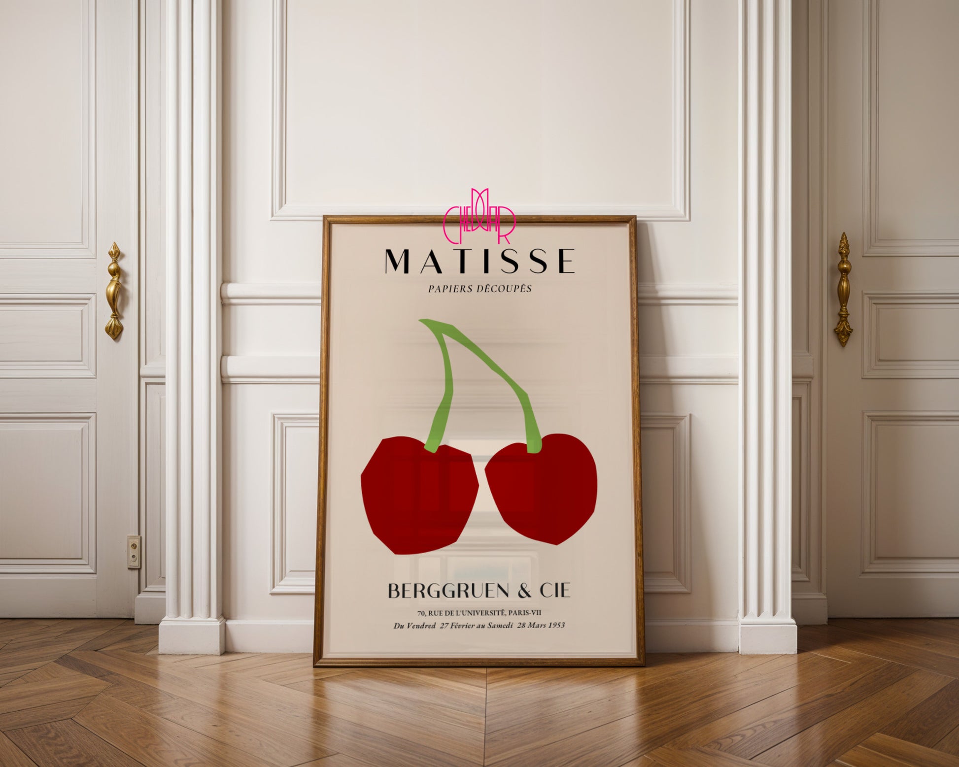 Henri Matisse – The Cherries Exhibition Poster