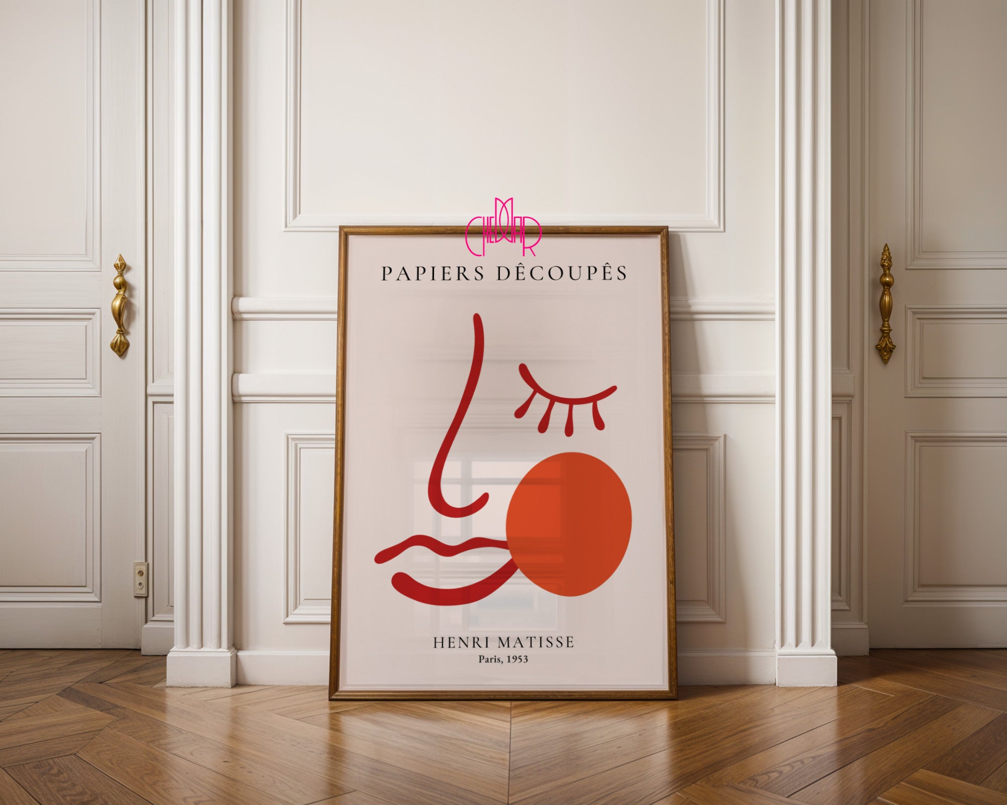 Henri Matisse – Portrait (Twarz) Papiers Découpés