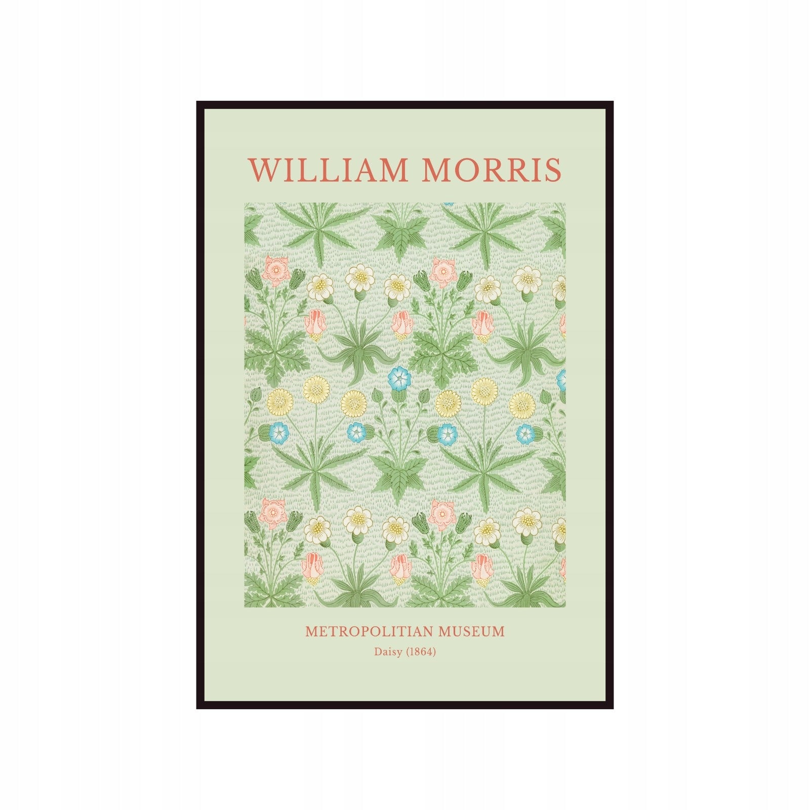 Plakat William Morris – Metropolitan Museum, Daisy, 1864