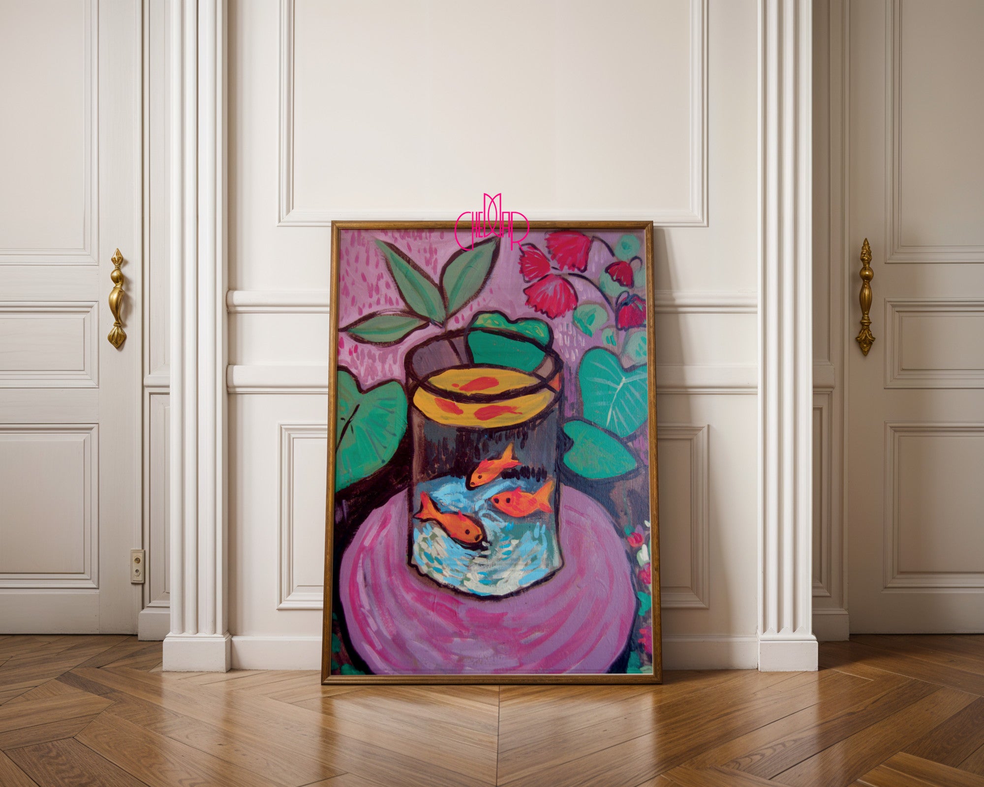 Henri Matisse – Goldfish: Fauvist Harmony