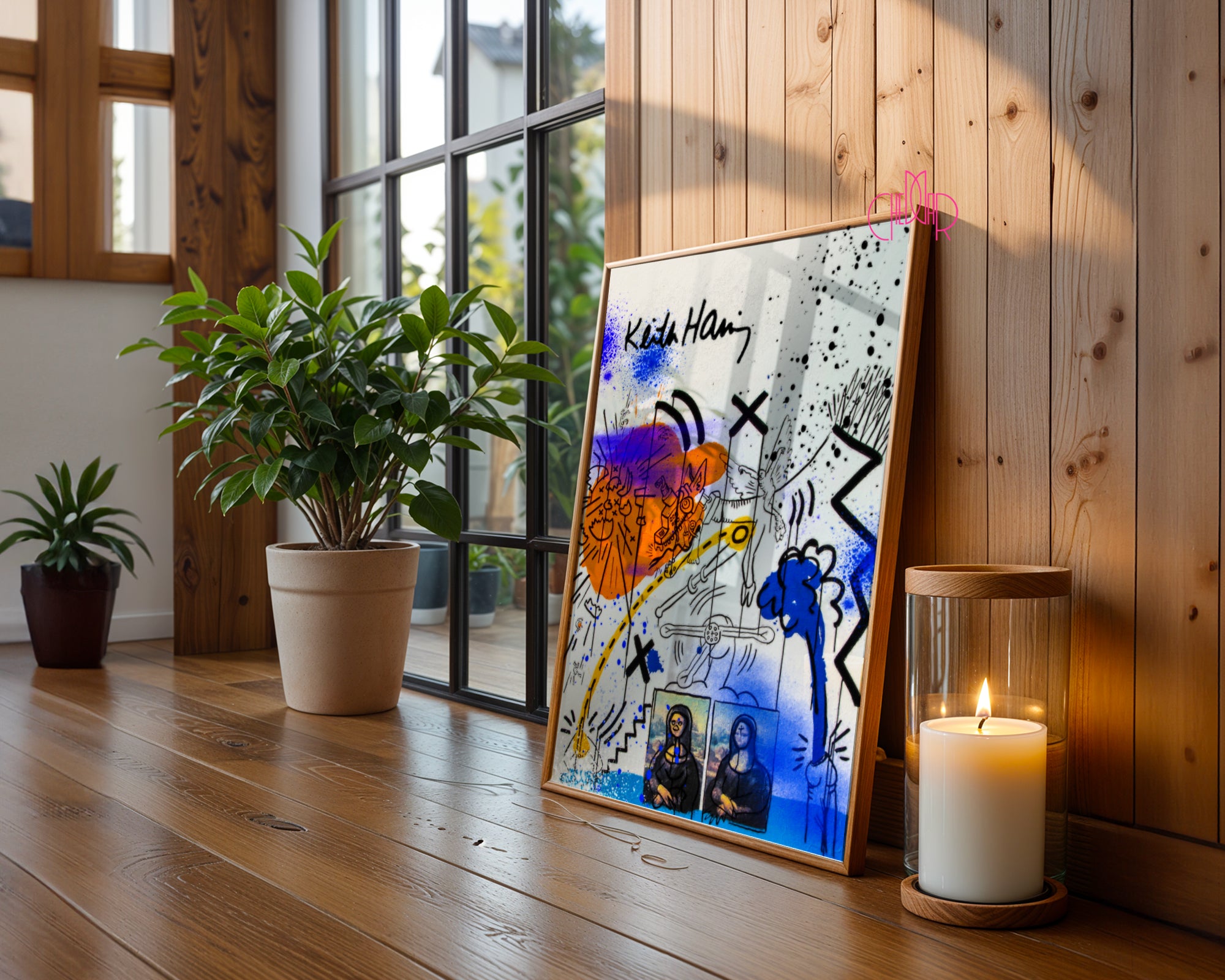 Keith Haring – The Street Mona Lisa