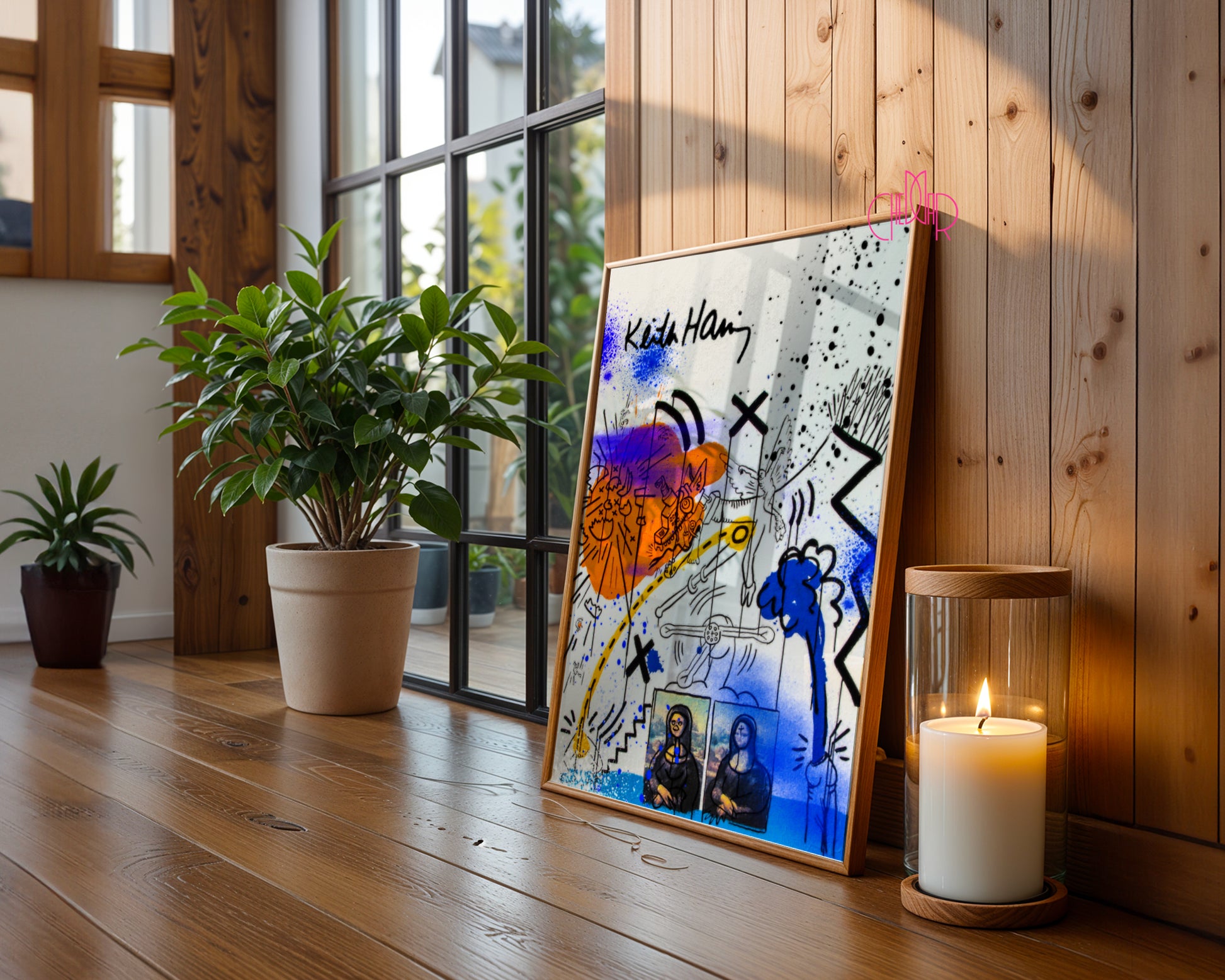 Keith Haring – The Street Mona Lisa