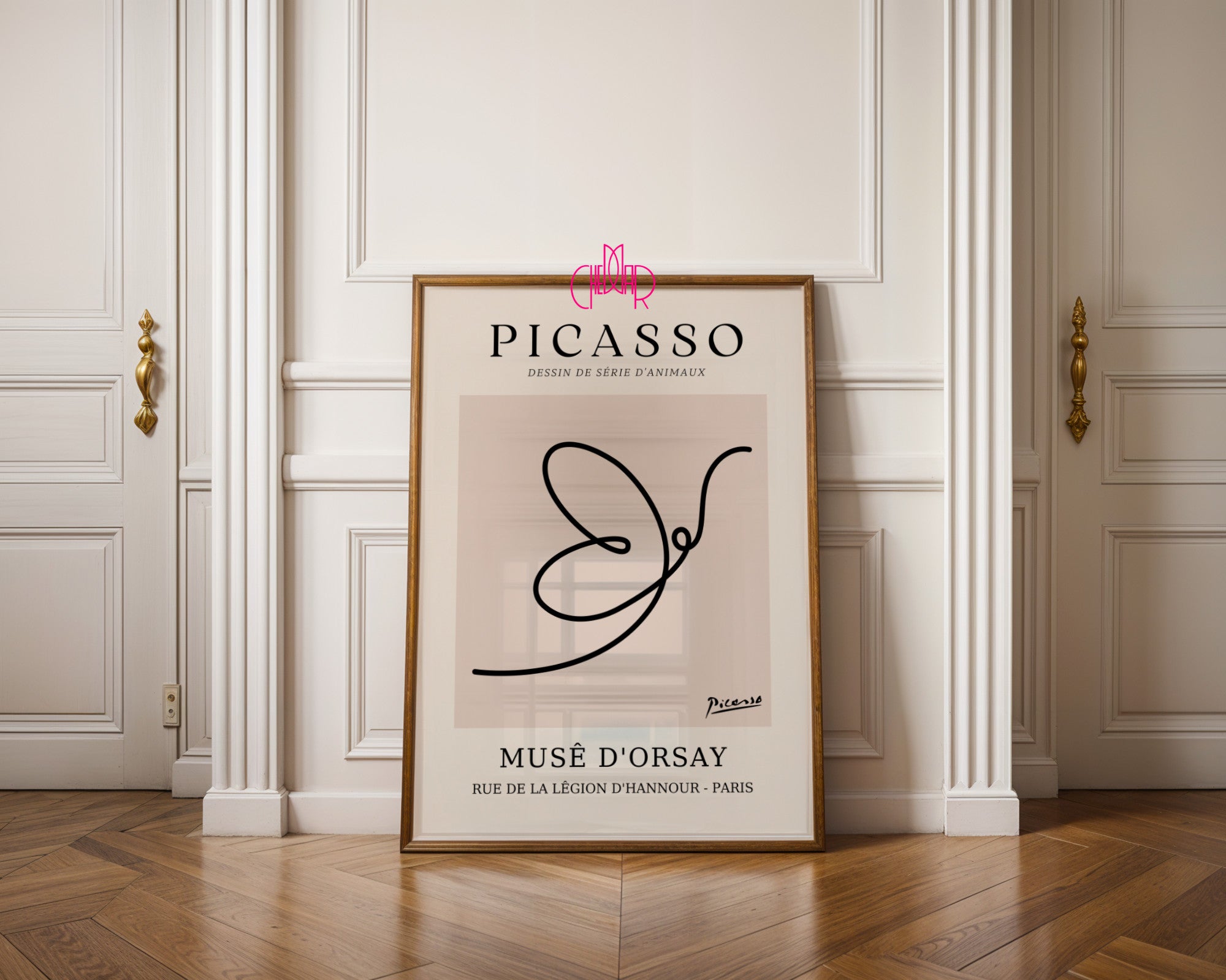 Pablo Picasso – Le Papillon: Minimalistyczna Elegancja Linii