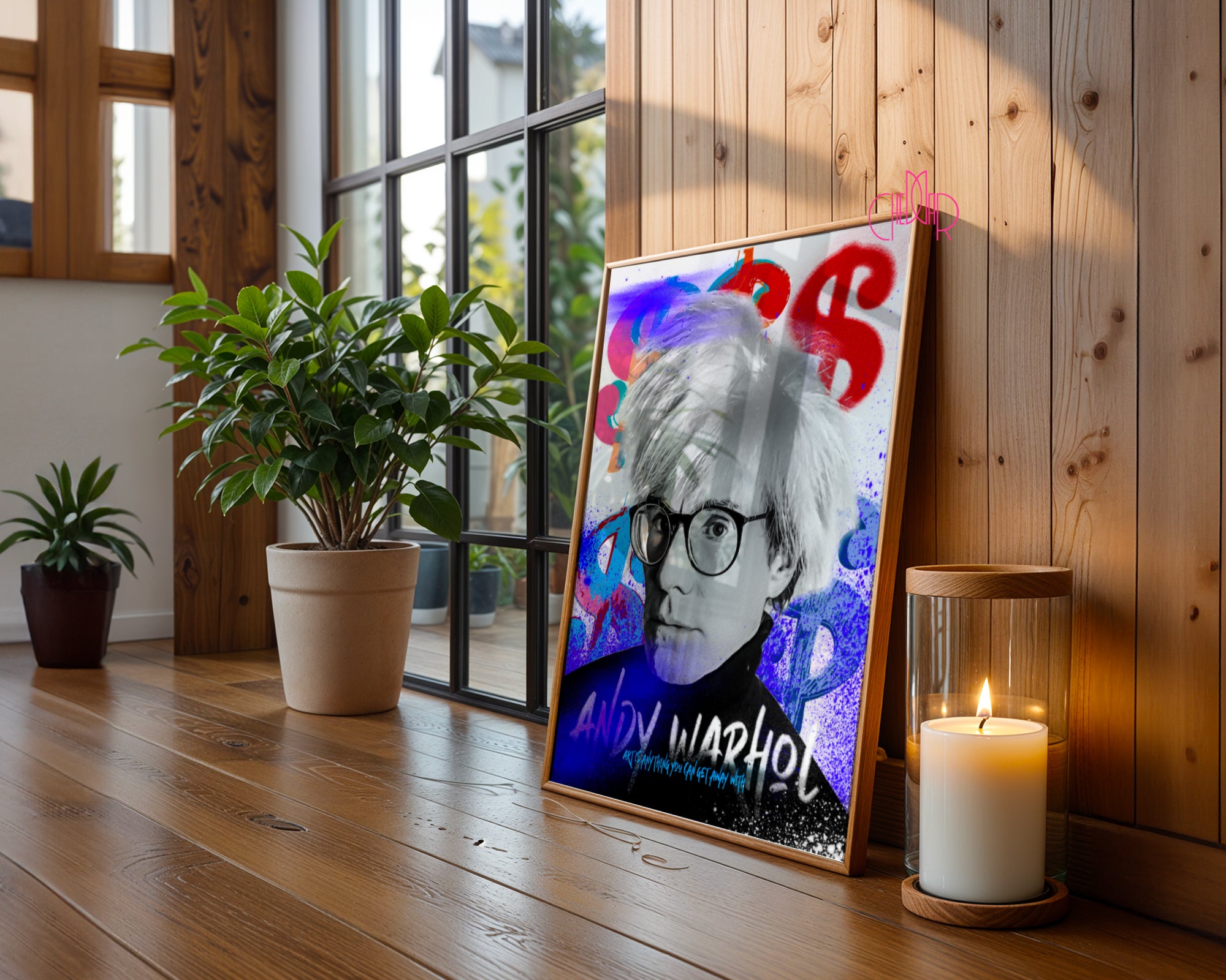 Andy Warhol – The Dollar Sign Visionary Poster