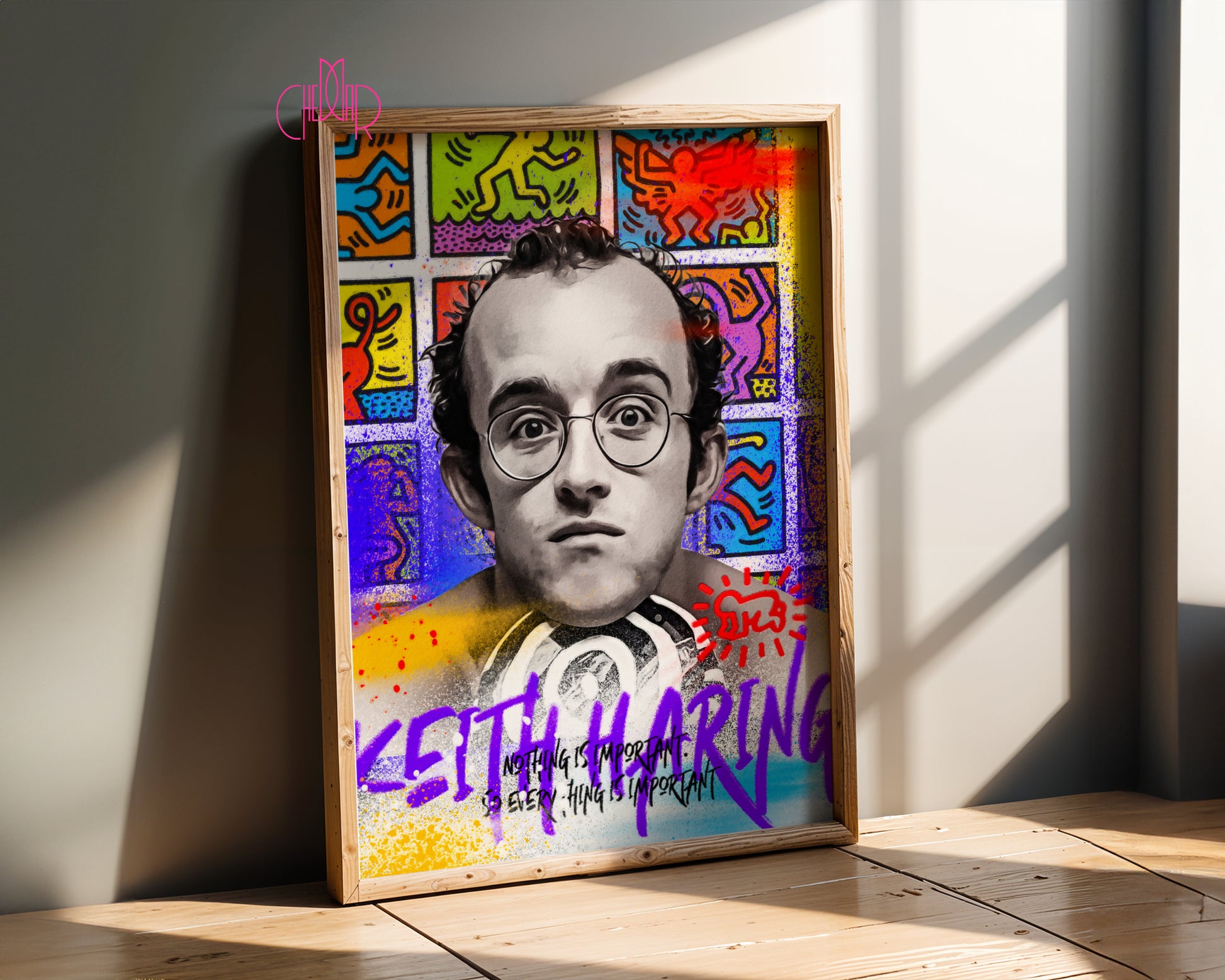 Keith Haring – The Architect of Joy Poster
