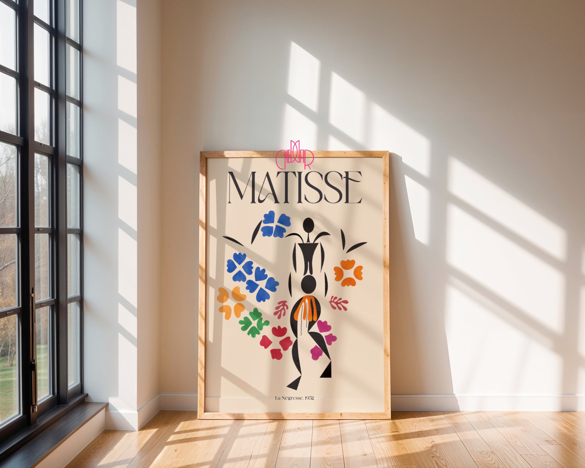 Tańczące Formy: Floral Silhouette – Matisse, La Négresse Composition
