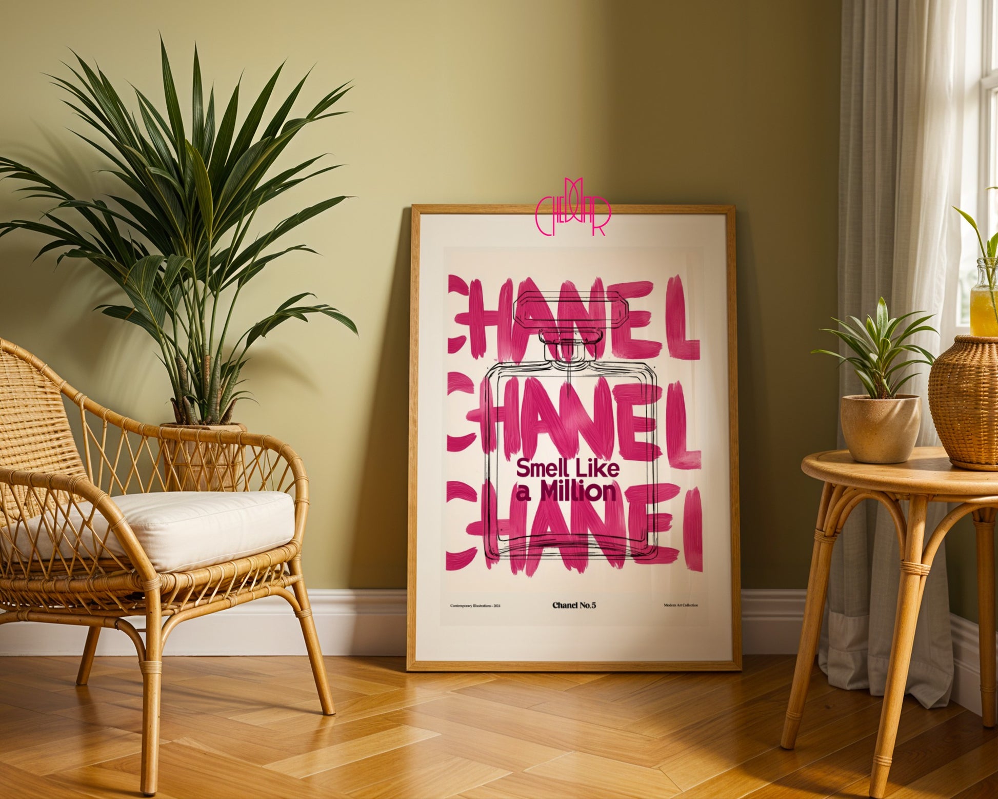 Plakat no.5, Chanel, Small lika a Million, humorystyczny