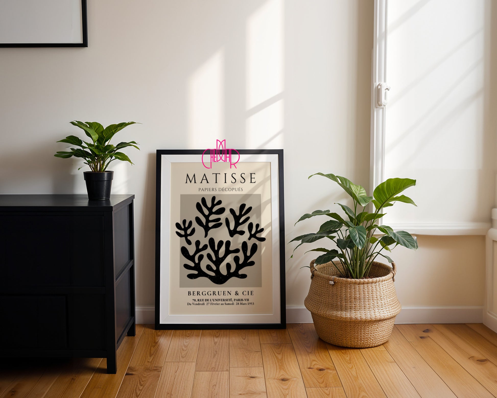 Henri Matisse – Black Algae Composition