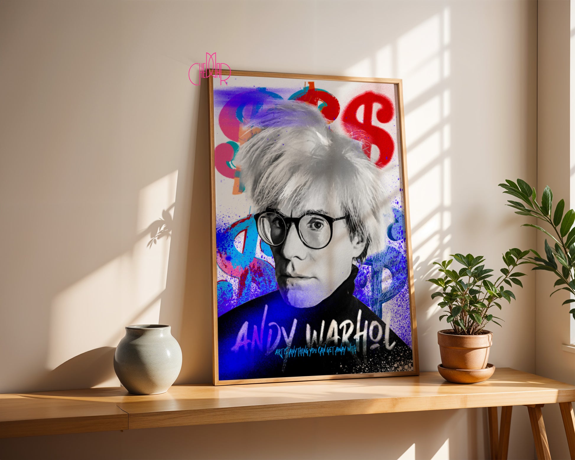 Andy Warhol – The Dollar Sign Visionary Poster