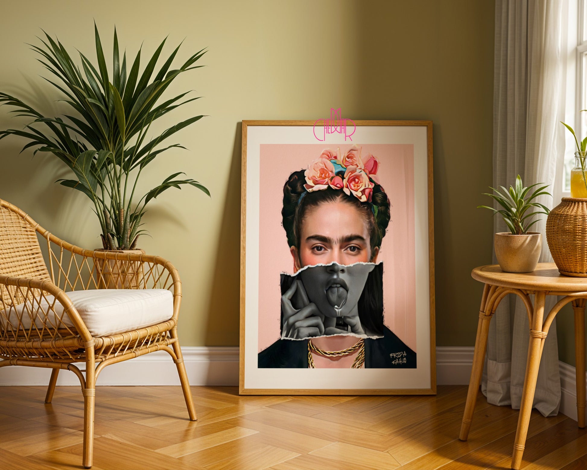 Plakat "Frida Kahlo- portret", awangarda, sztuka współczesna