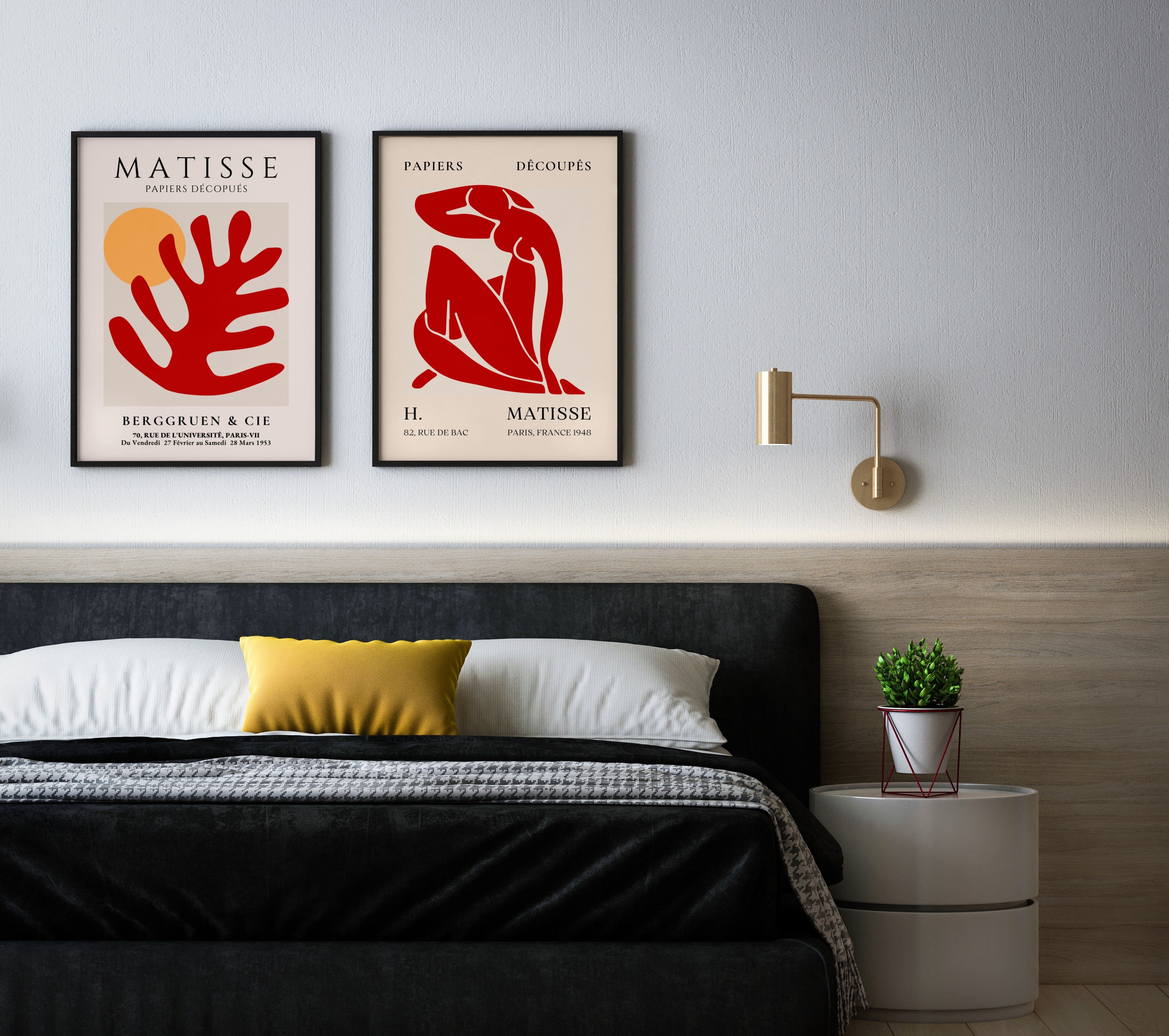 Plakat zestaw Henri Matisse Wycinki Papieru, Paryż, Francja