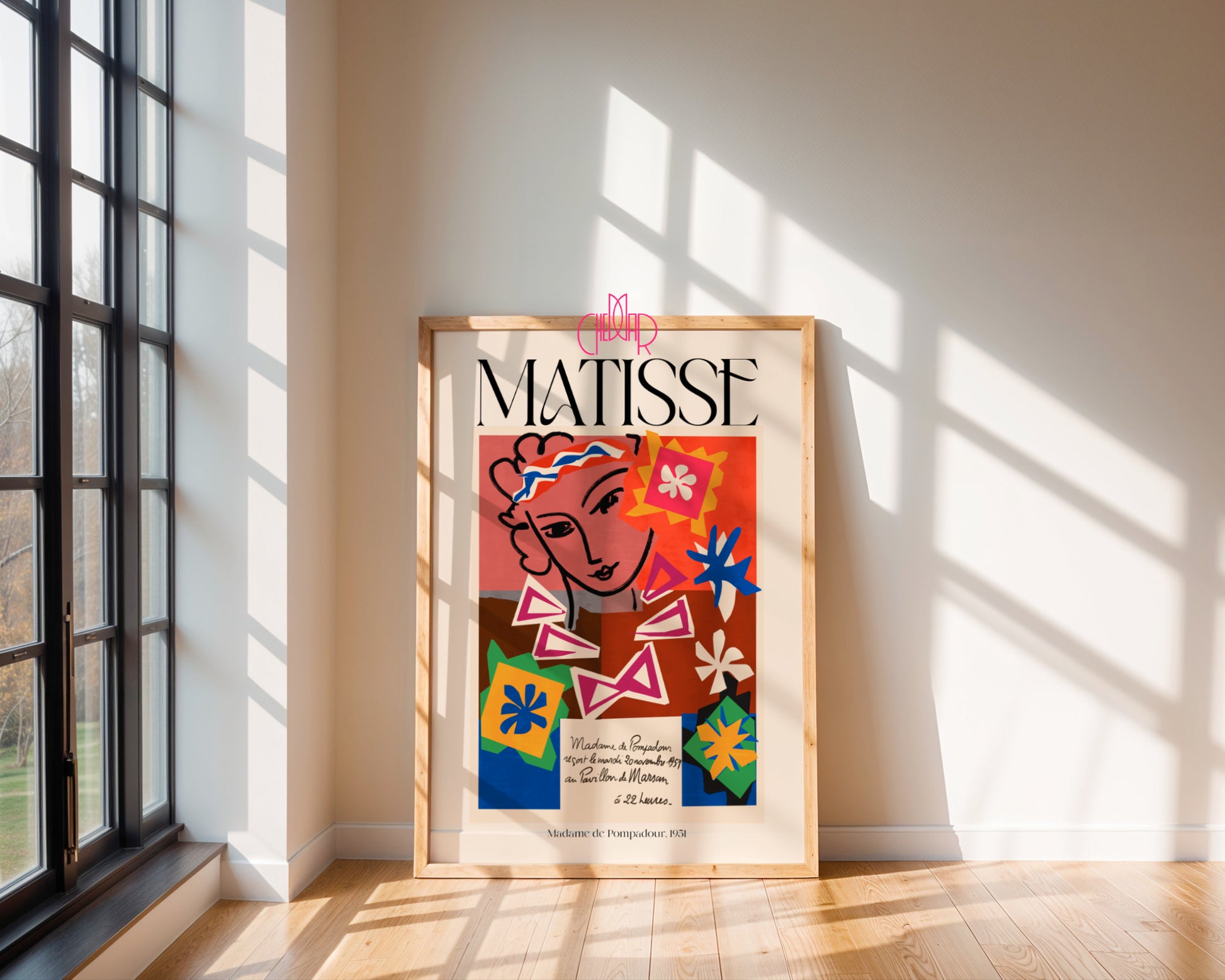 Matisse – Large Decoration with Masks (1953) | Plakat Galeryjny Floral