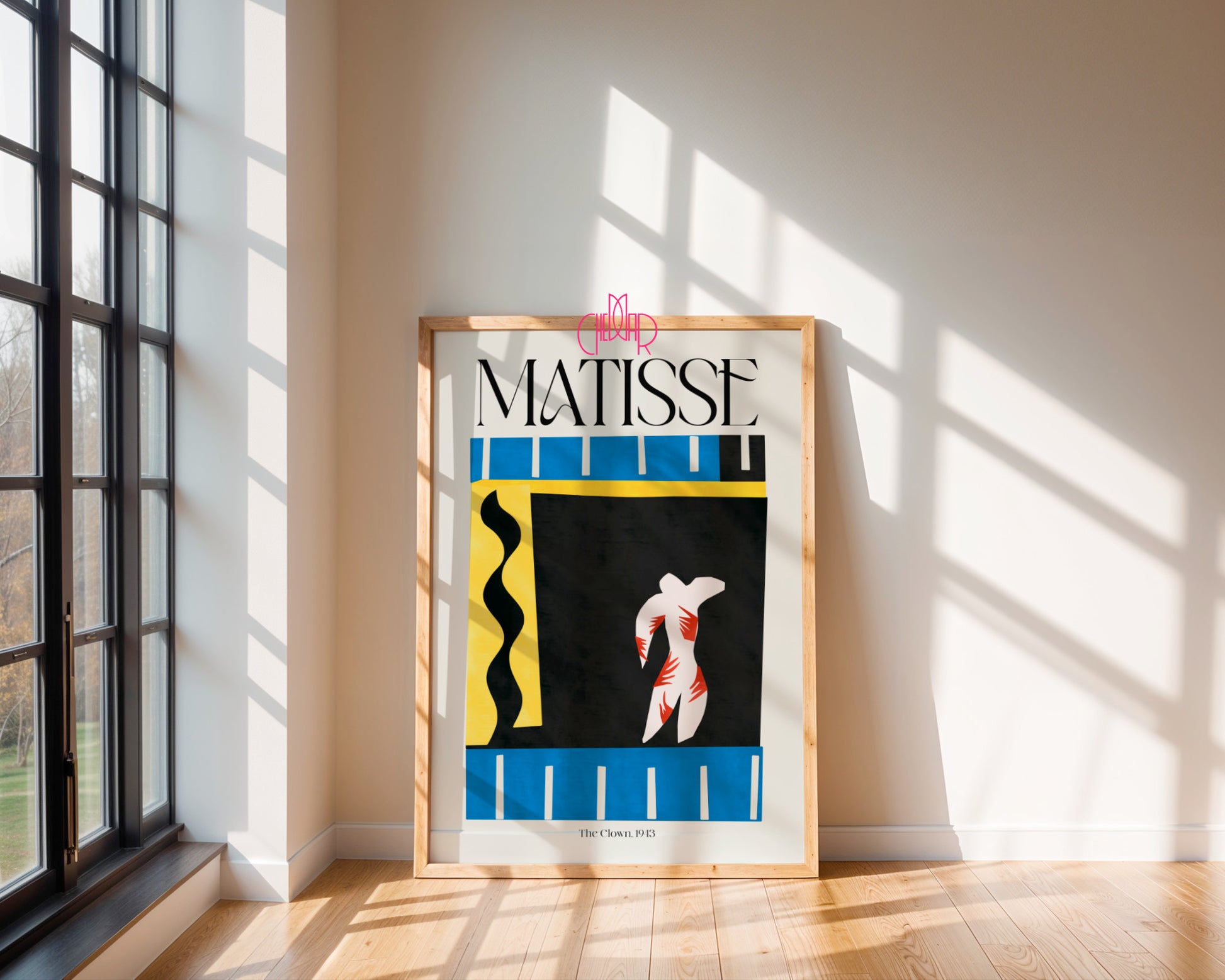 Matisse – The Clown 1943 | Plakat Galeryjny Jazz Cirque