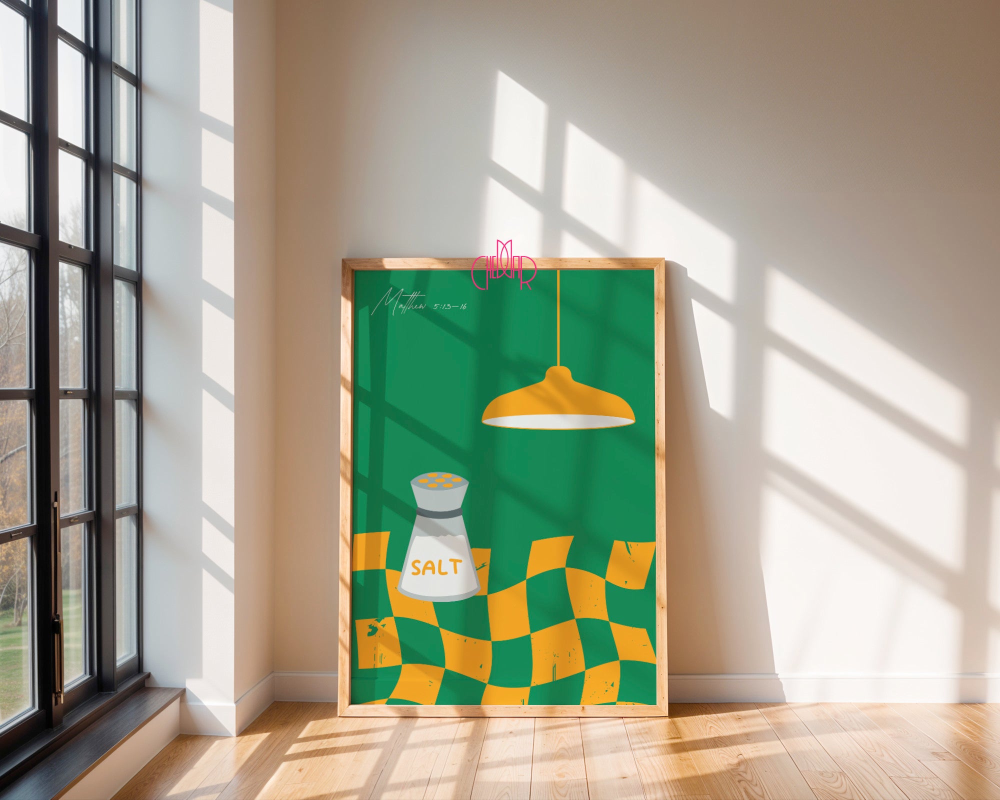 Salt & Light (Matthew 5:13-16): An Original Minimalist Graphic