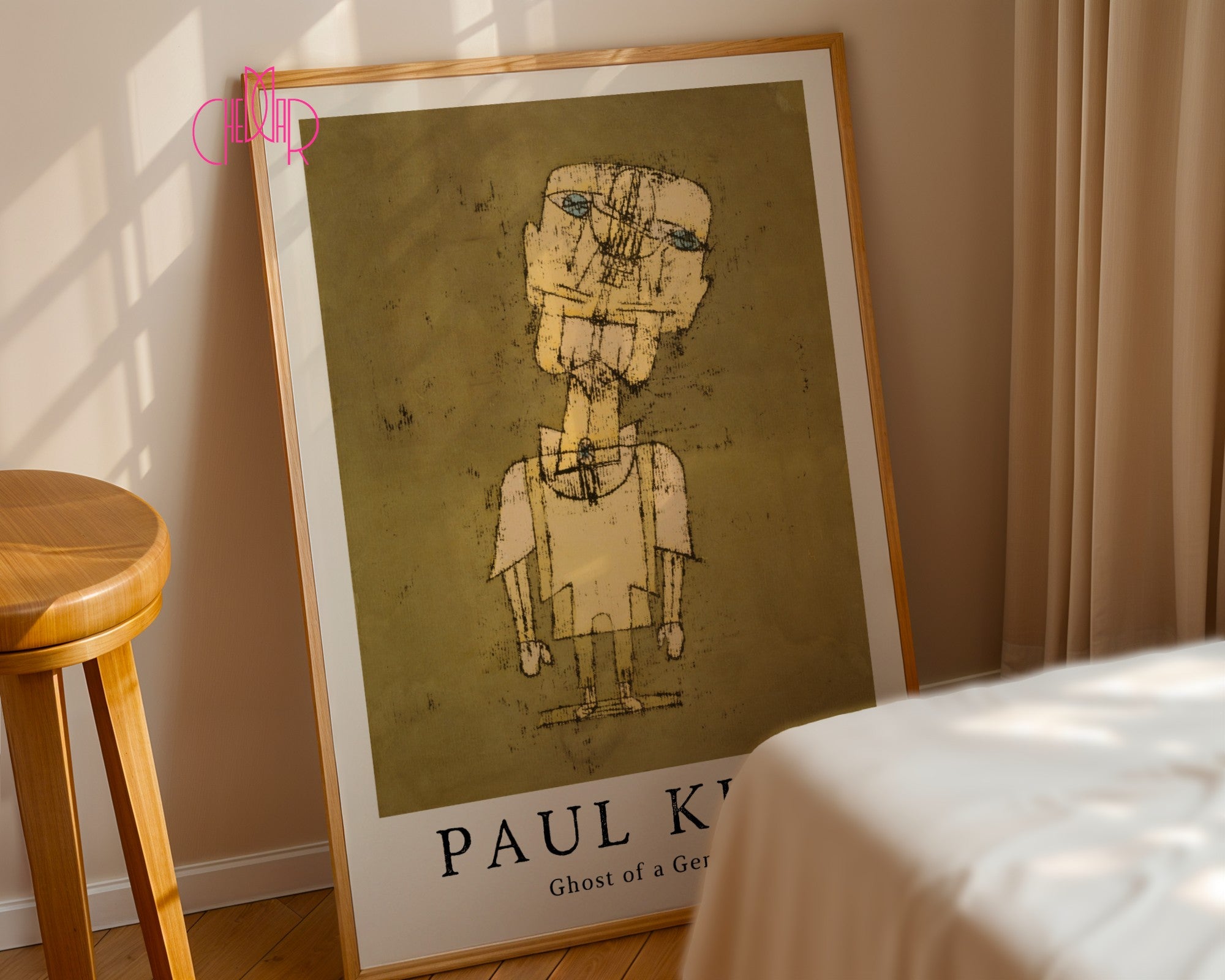 Plakat Paul Klee Duch Geniusza, kubizm, abstrakcja, współczesność