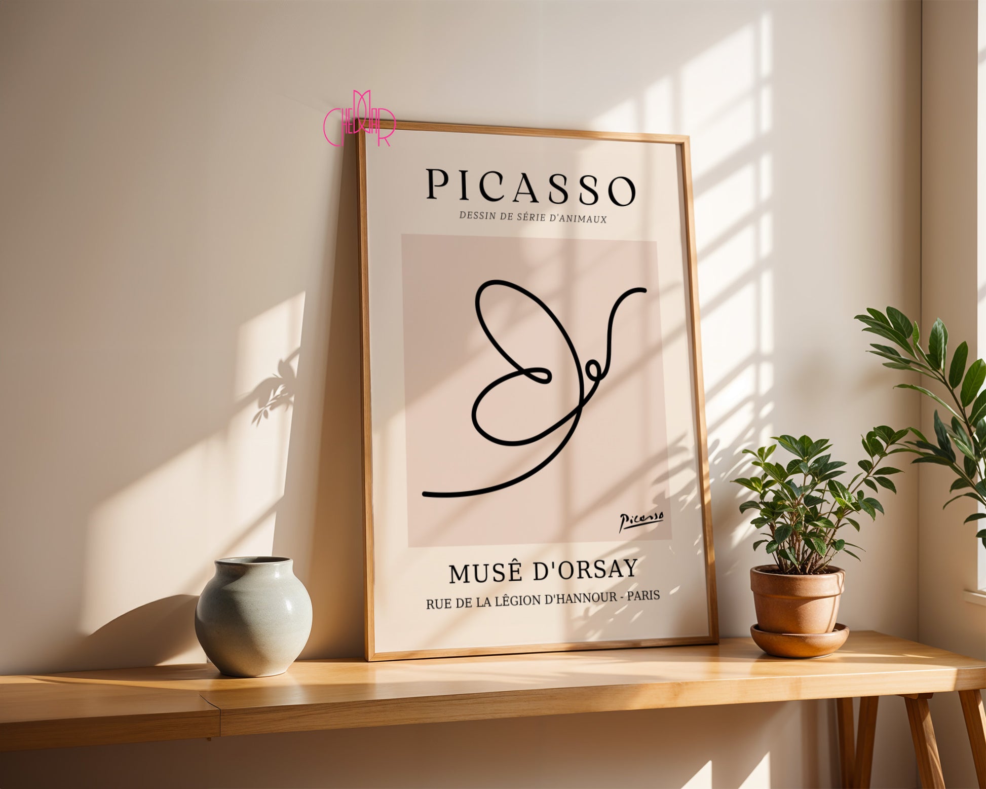 Pablo Picasso – Le Papillon: Minimalistyczna Elegancja Linii