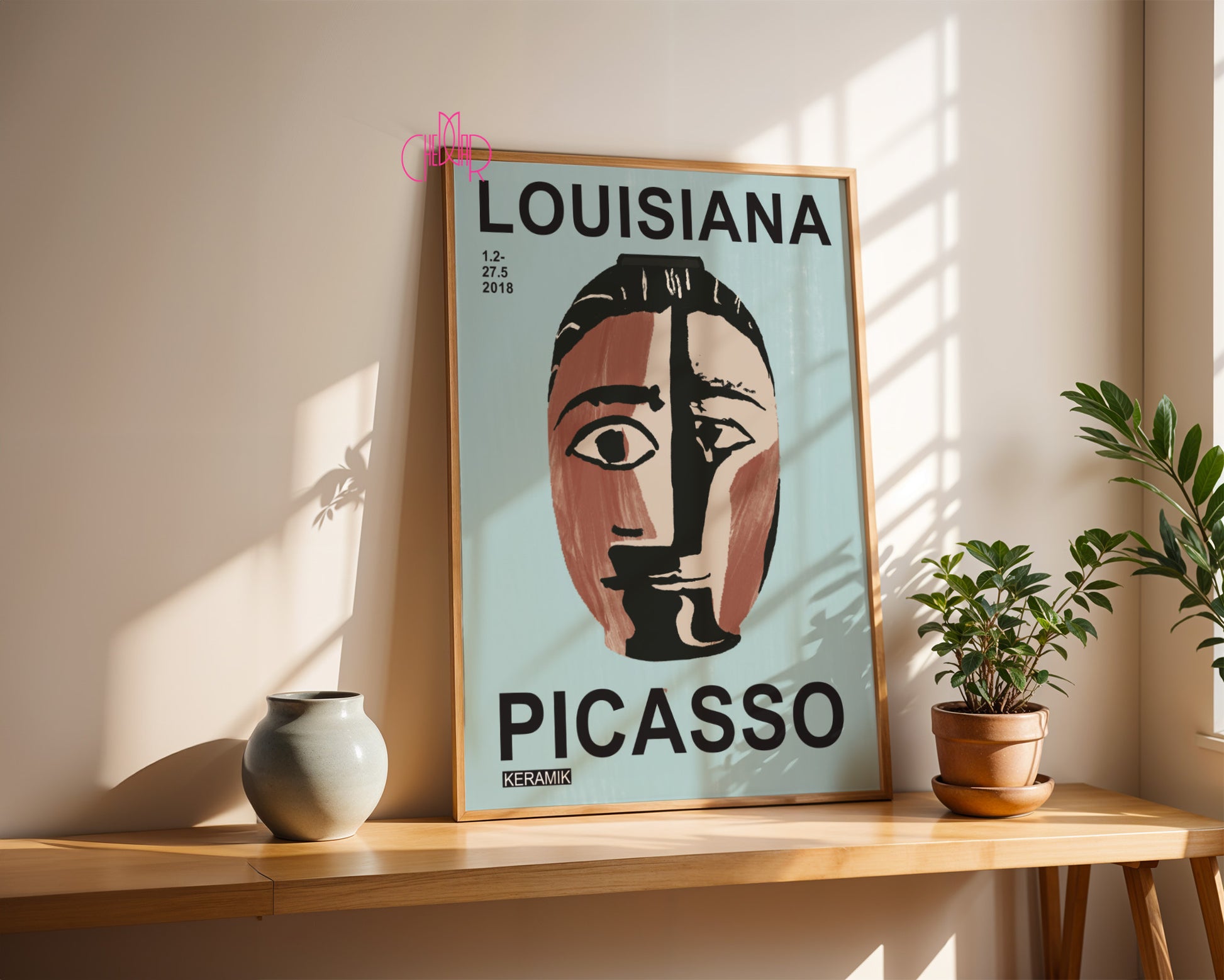Pablo Picasso – Louisiana Keramik Exhibition Poster