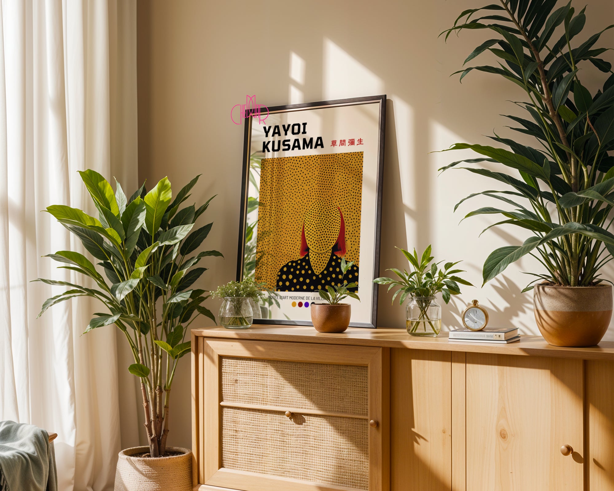 Yayoi Kusama – Yellow Infinity Dots: Hipnotyzujący Autoportret