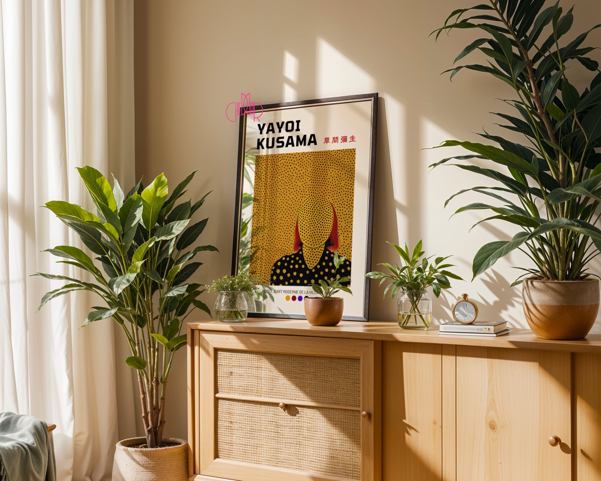 Yayoi Kusama – Yellow Infinity Dots: Hipnotyzujący Autoportret