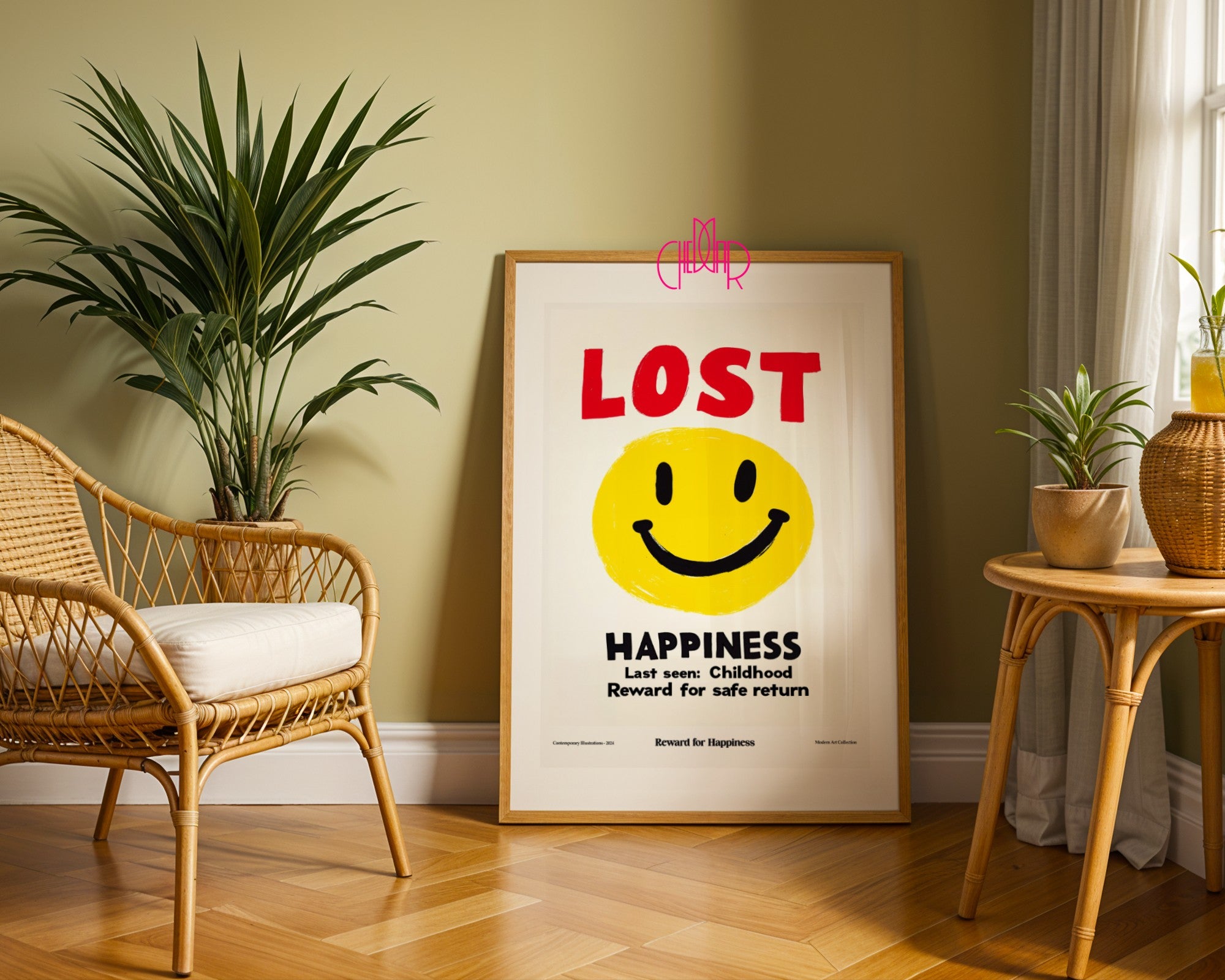 Plakat modernistyczny, Lost Happiness, zagubione szczęście
