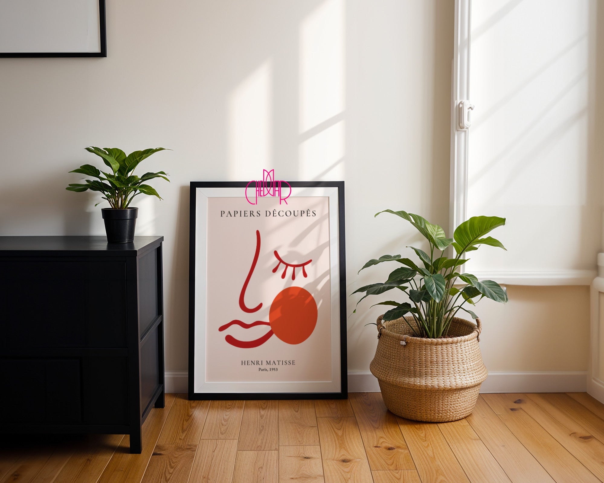 Henri Matisse – Portrait (Twarz) Papiers Découpés