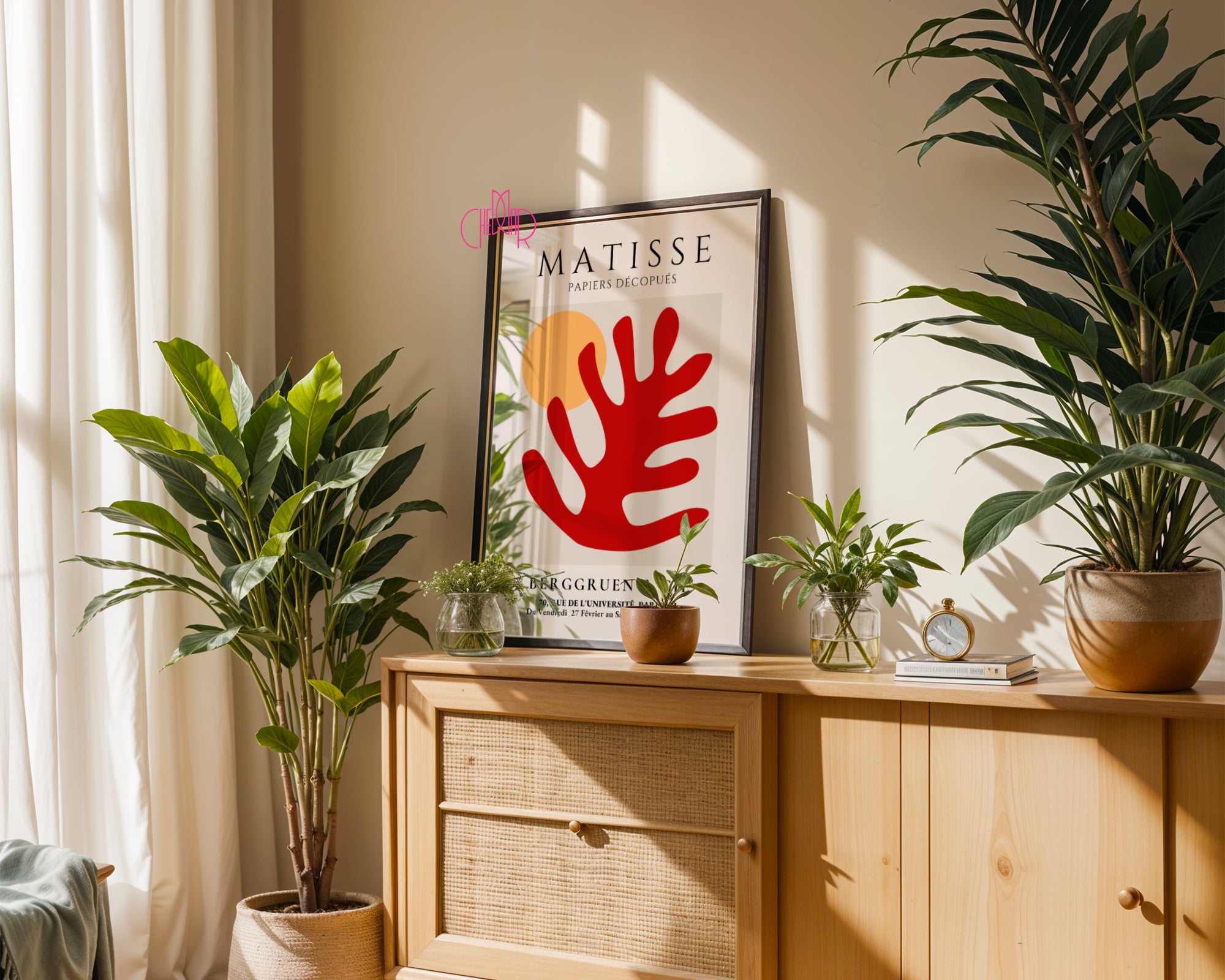 Henri Matisse: Berggruen & Cie Exhibition Poster