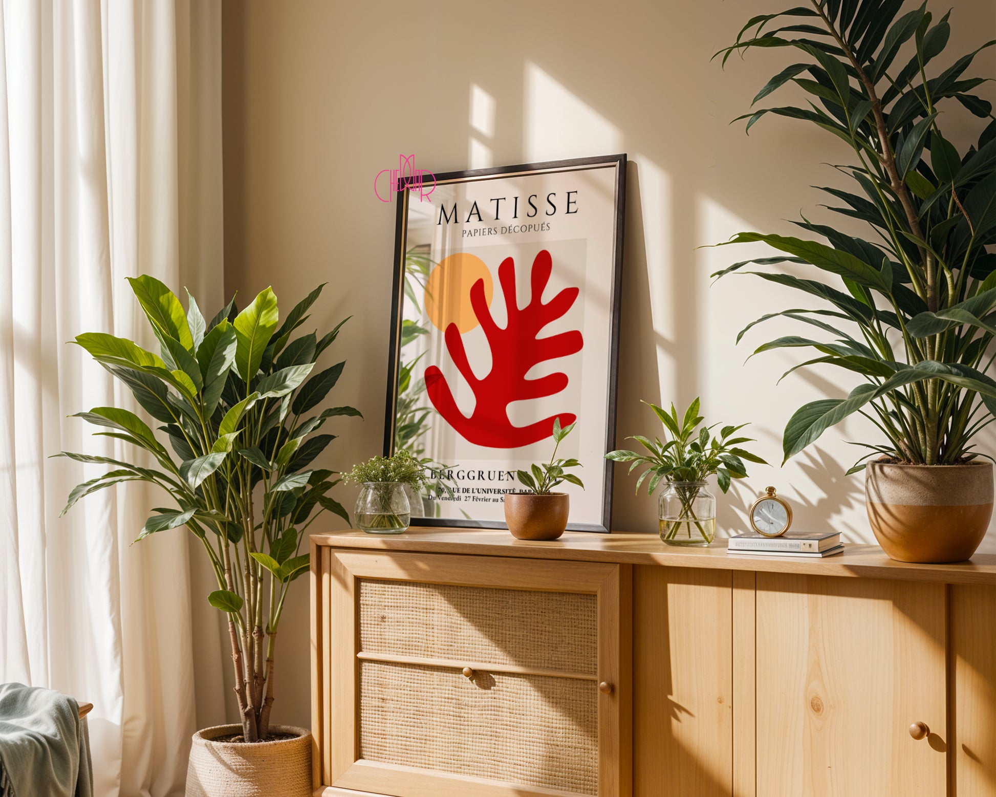 Henri Matisse: Berggruen & Cie Exhibition Poster