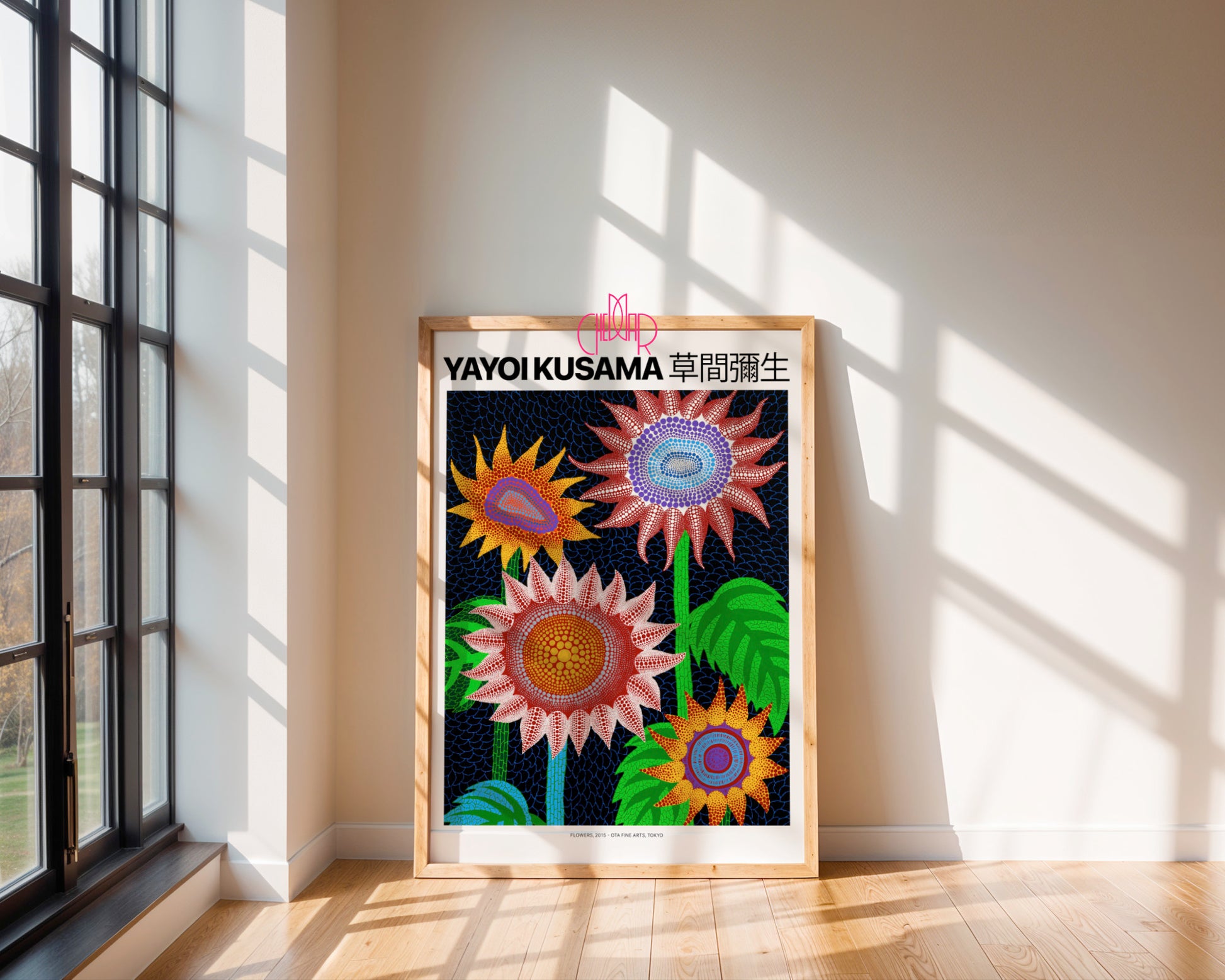 Yayoi Kusama – Flowers (2015): Egzotyczny Ogród Wyobraźni