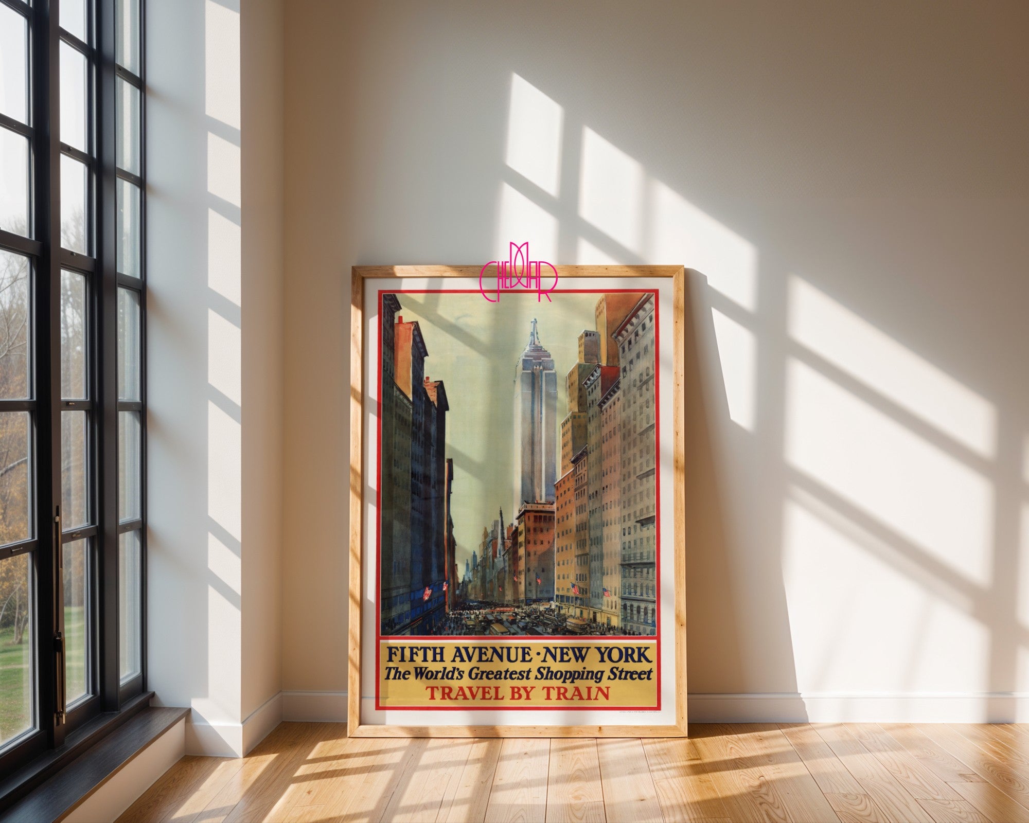Plakat Retro – Fifth Avenue, New York – The World’s Greatest Shopping Street, 1920s