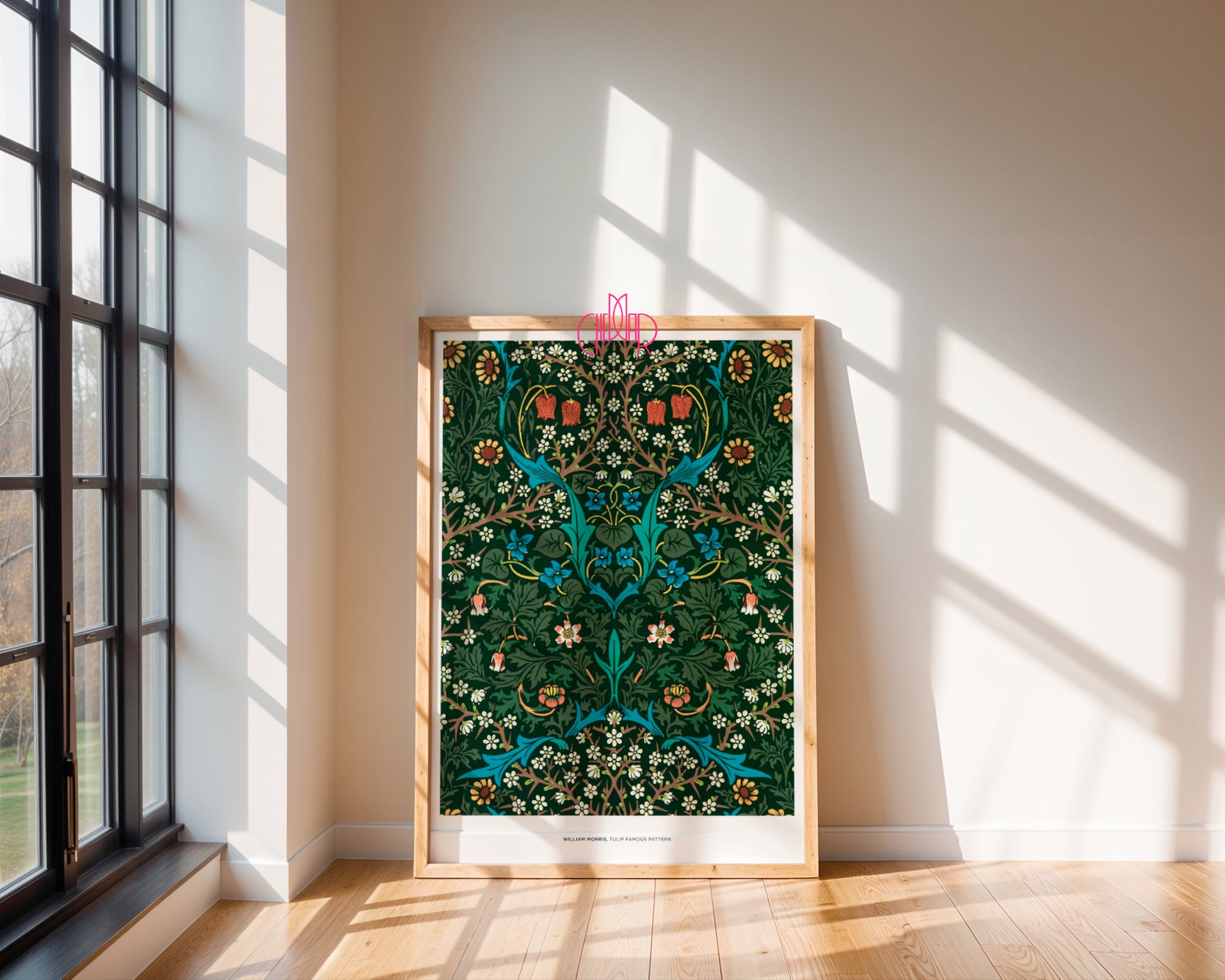 Klasyka Arts & Crafts – Wzór Tulip (William Morris, 1875