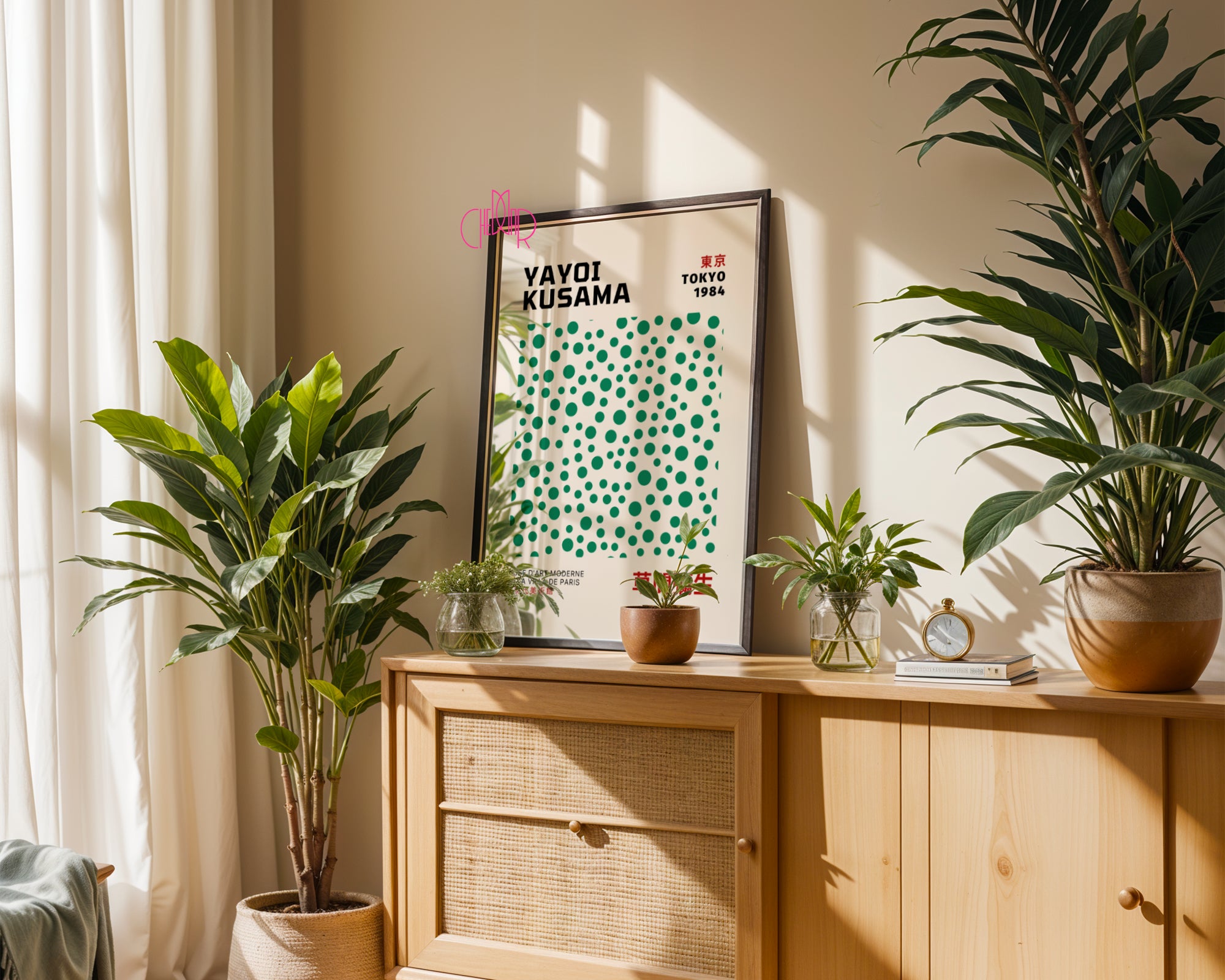 Yayoi Kusama – Green Infinity Dots: Energia i Rytm Natury