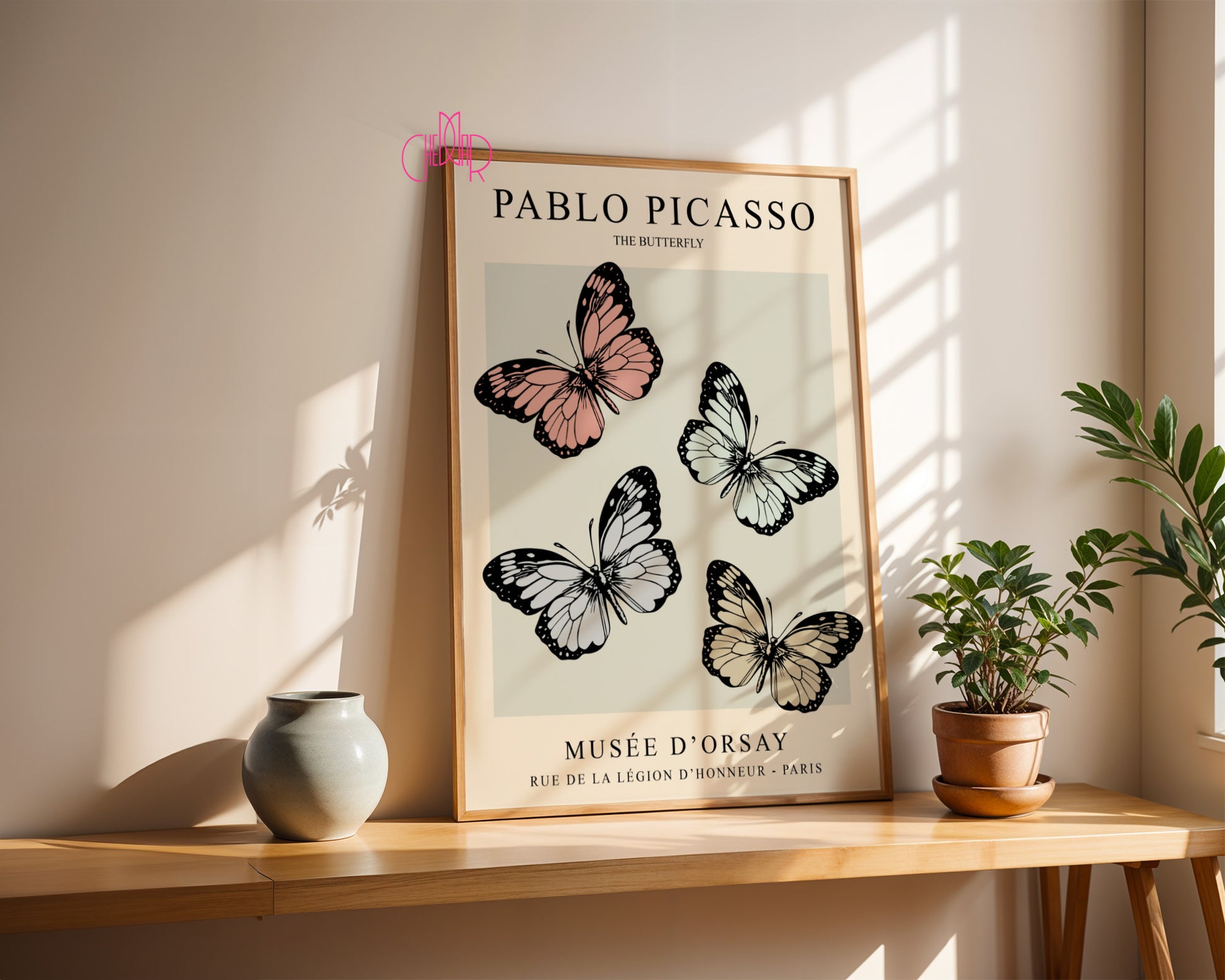 Pablo Picasso – The Butterfly Musée d’Orsay Exhibition Poster