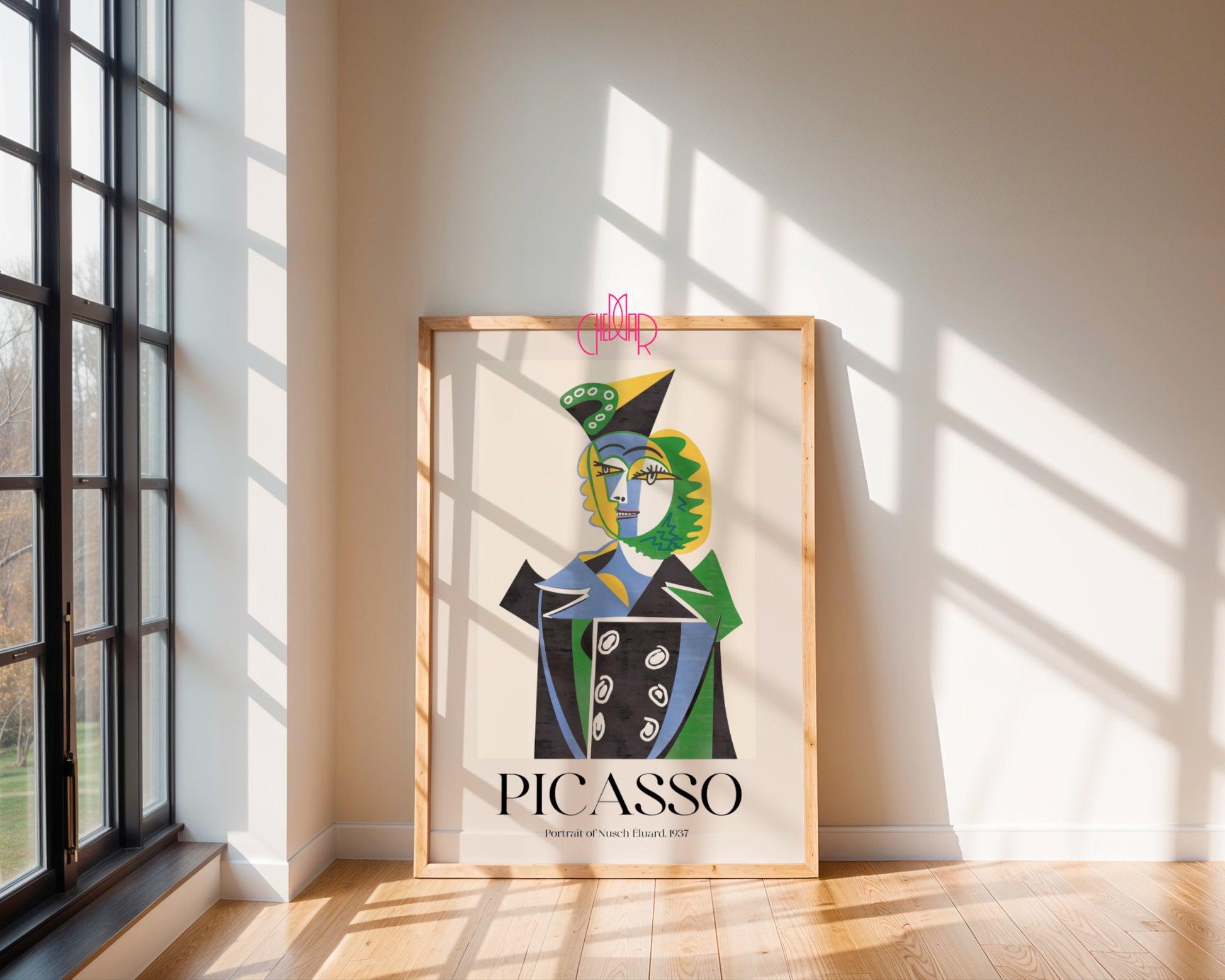 Picasso – Portrait of Nusch Éluard 1937 | Plakat Galeryjny Fauve Kubistyczna wibracja barw i poetycka dusza
