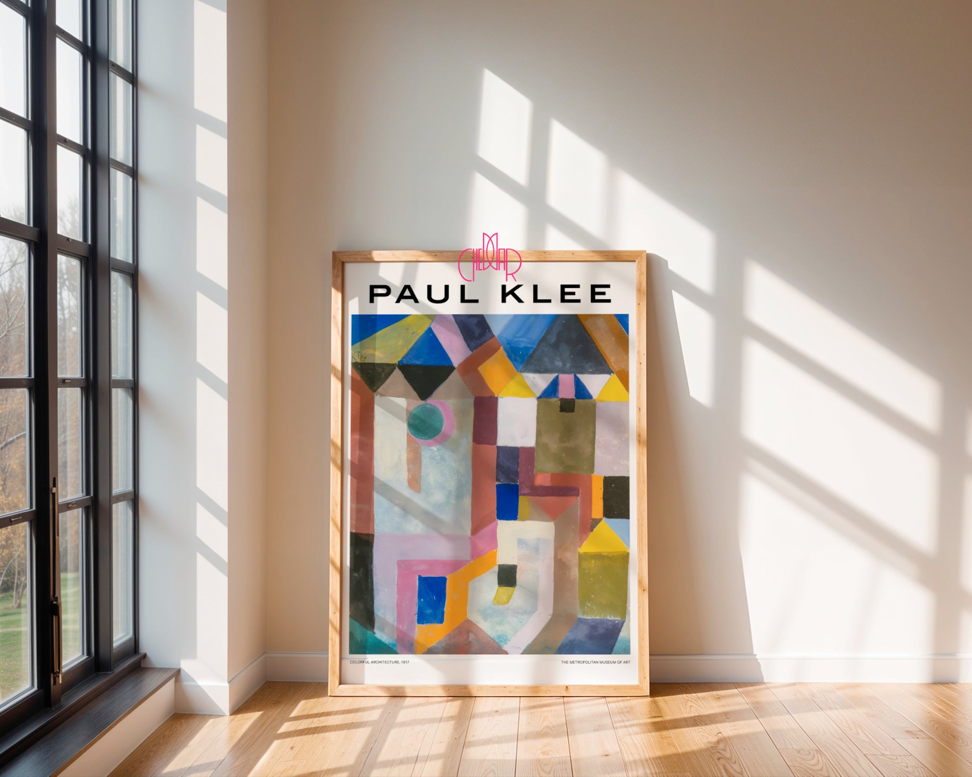 Paul Klee – Colorful Architecture (1917): Geometryczna Symfonia