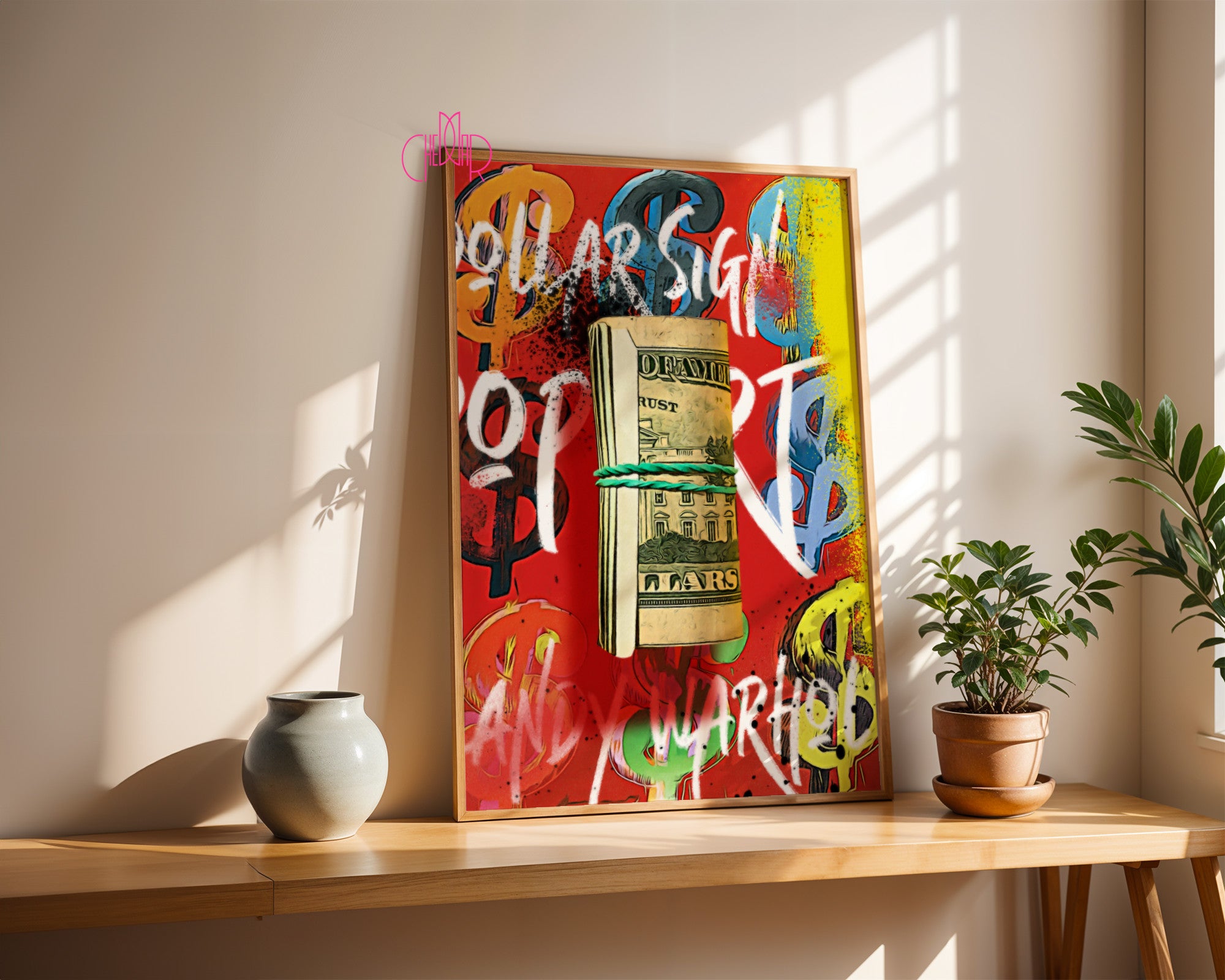 Andy Warhol – Dollar Sign Pop Art