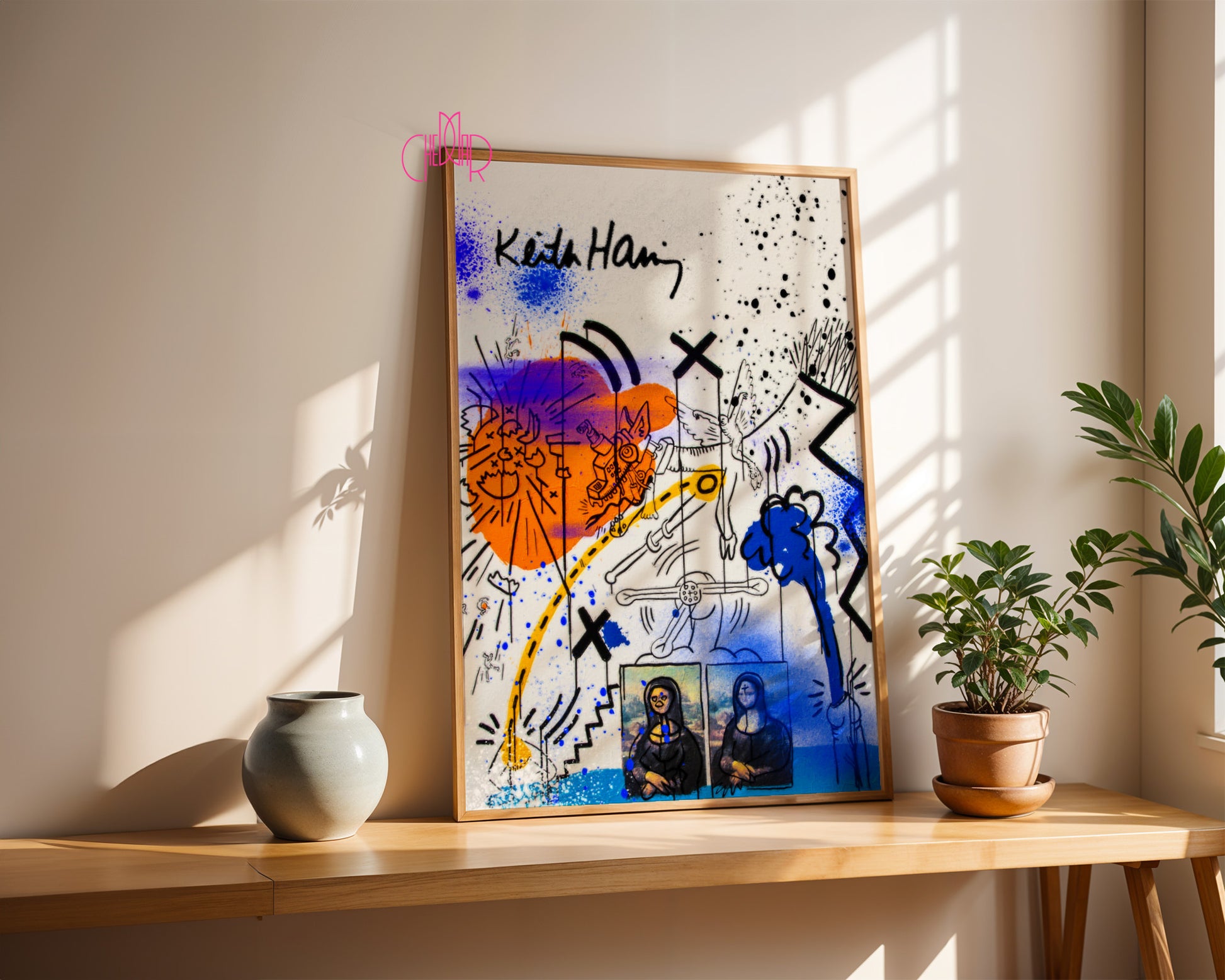 Keith Haring – The Street Mona Lisa