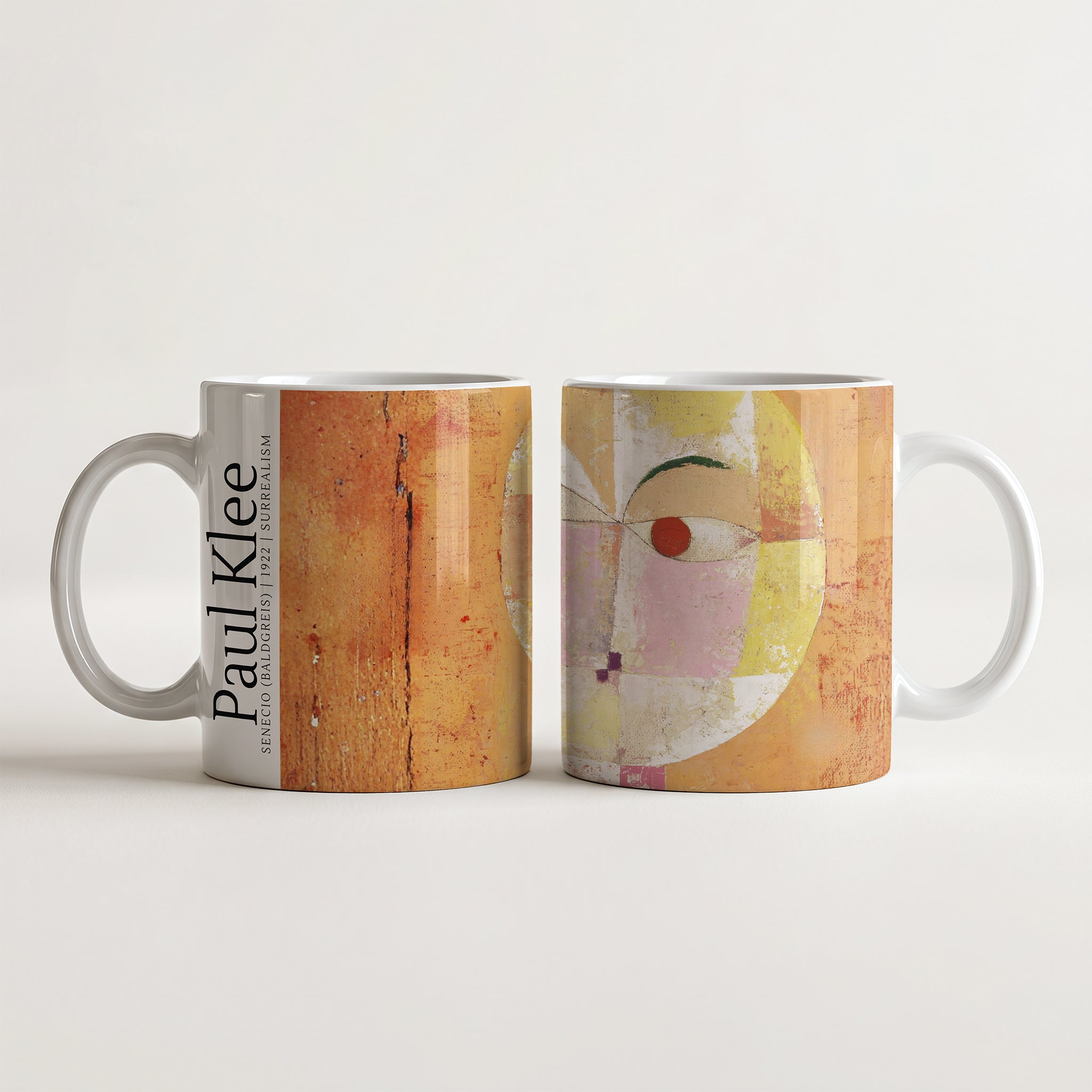 Paul Klee Senecio - Kubek Ceramiczny Artystyczny | CheddarArt