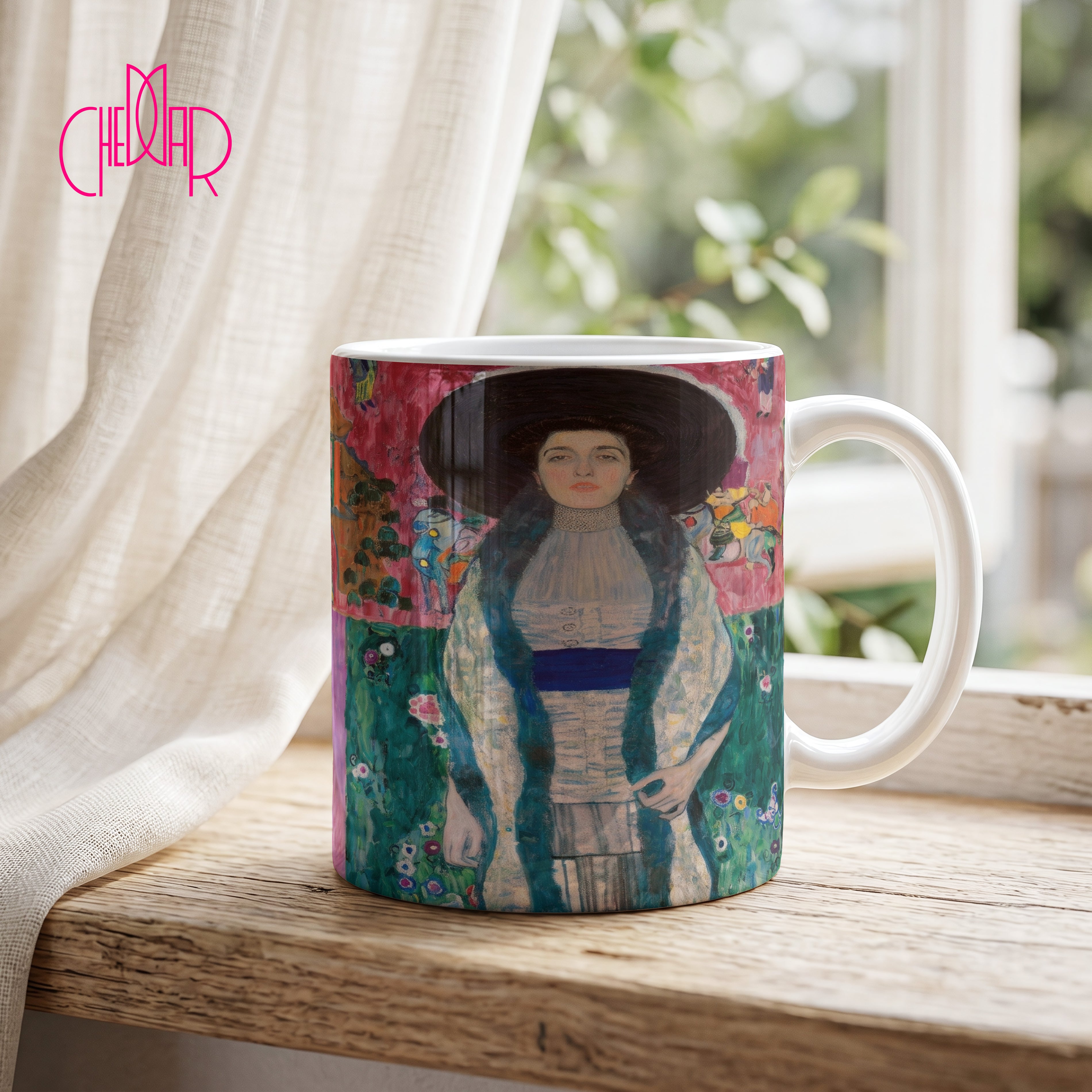 Gustav Klimt Adele Bloch-Bauer II - Kubek Ceramiczny | CheddarArt