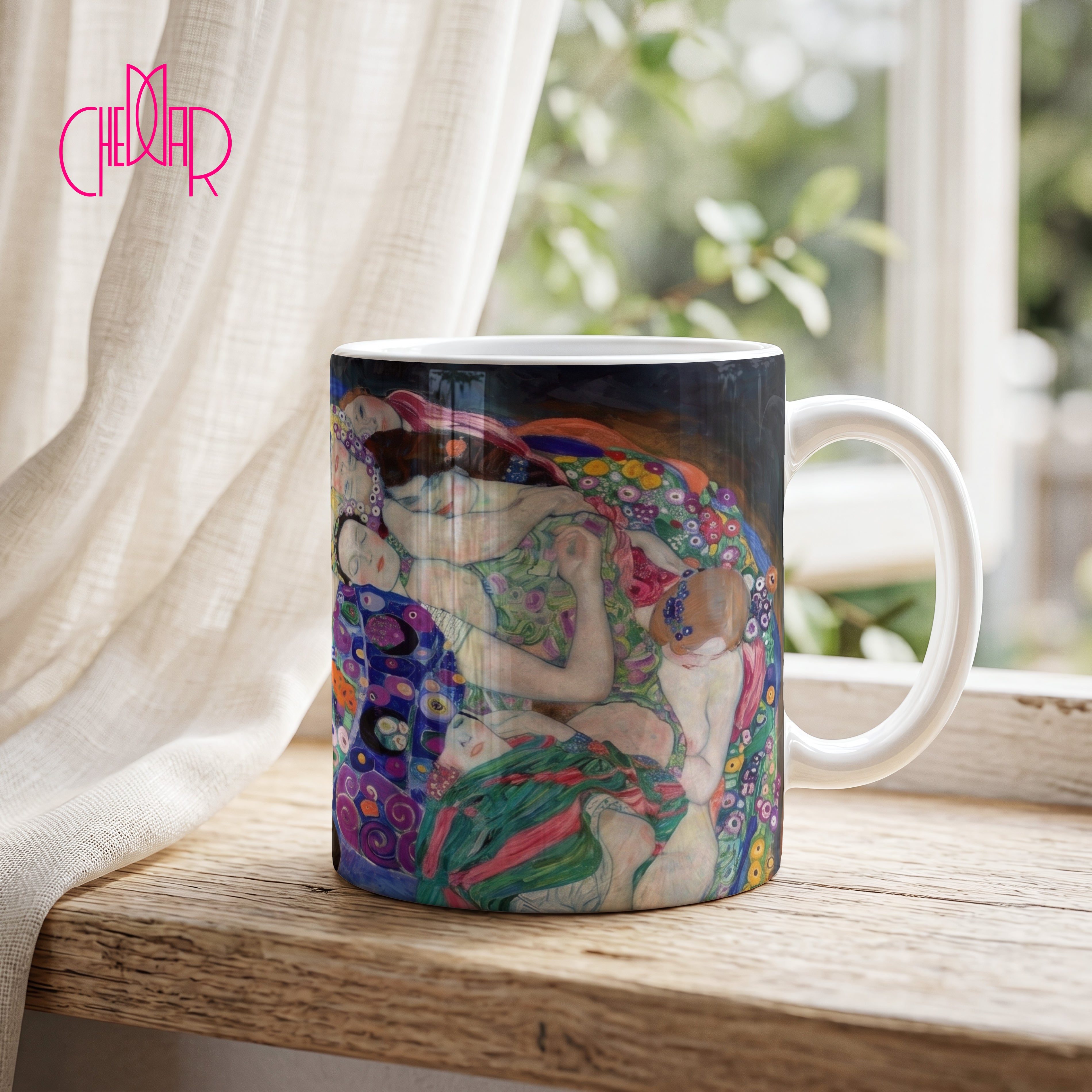 Gustav Klimt The Virgin (1913) - Kubek Ceramiczny | CheddarArt