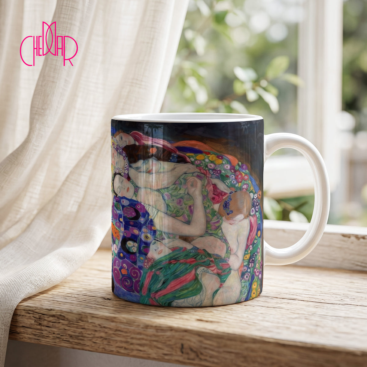 Gustav Klimt The Virgin (1913) - Kubek Ceramiczny | CheddarArt